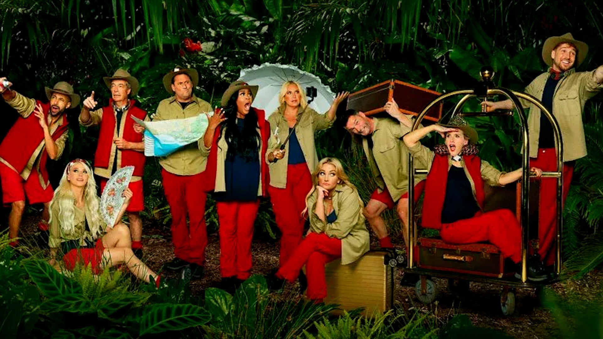 The cast of I’m a Celebrity... Get Me Out of Here!