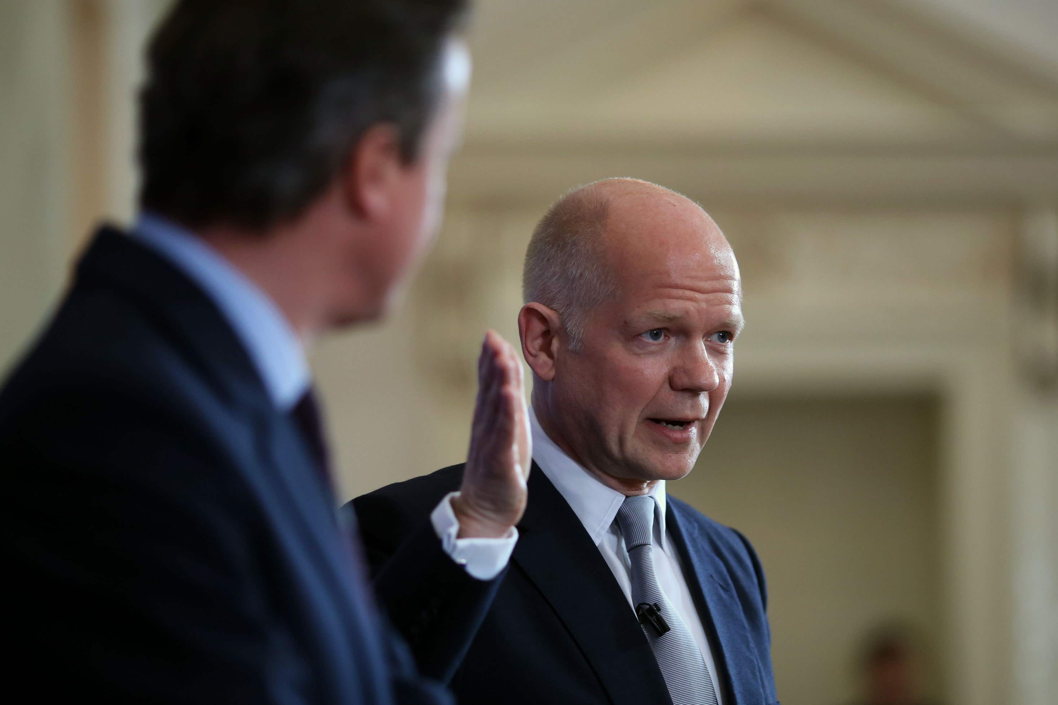 Hague warned leadership candidates not to ignore the scale of the party’s defeat in July