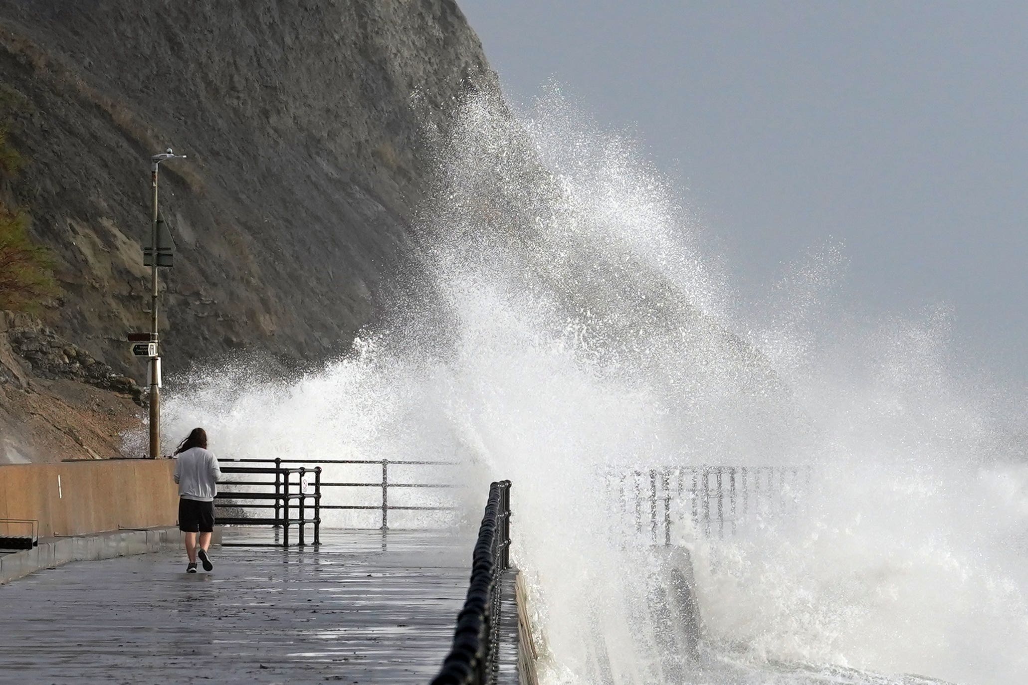 A thunderstorm warning has come into effect for southern England (Gareth Fuller/PA)