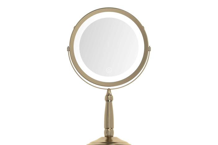 No7 cordless illuminated mirror gold Boots star gift review