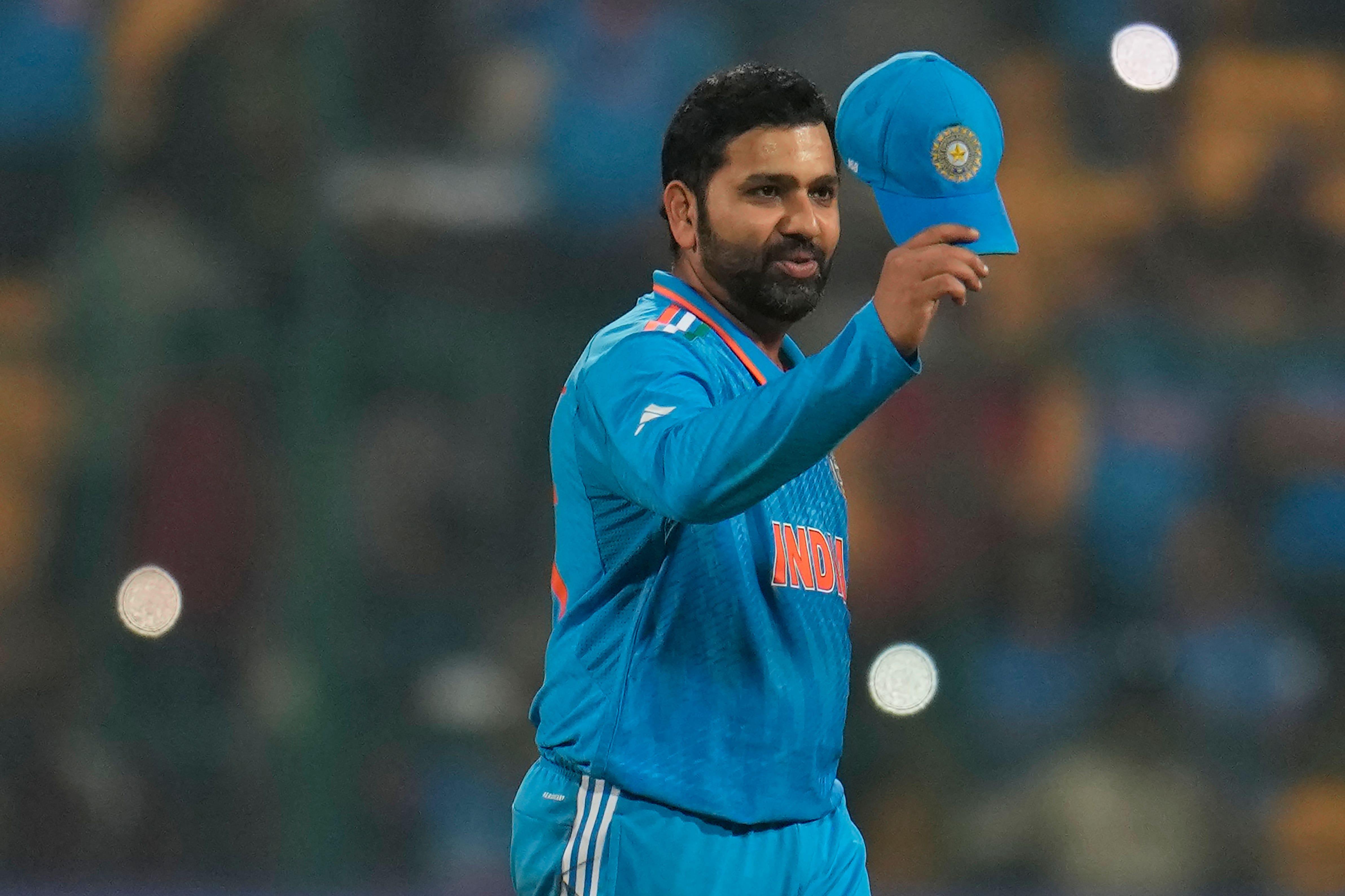 Rohit Sharma’s India are on a roll (Aijaz Rahi/AP)