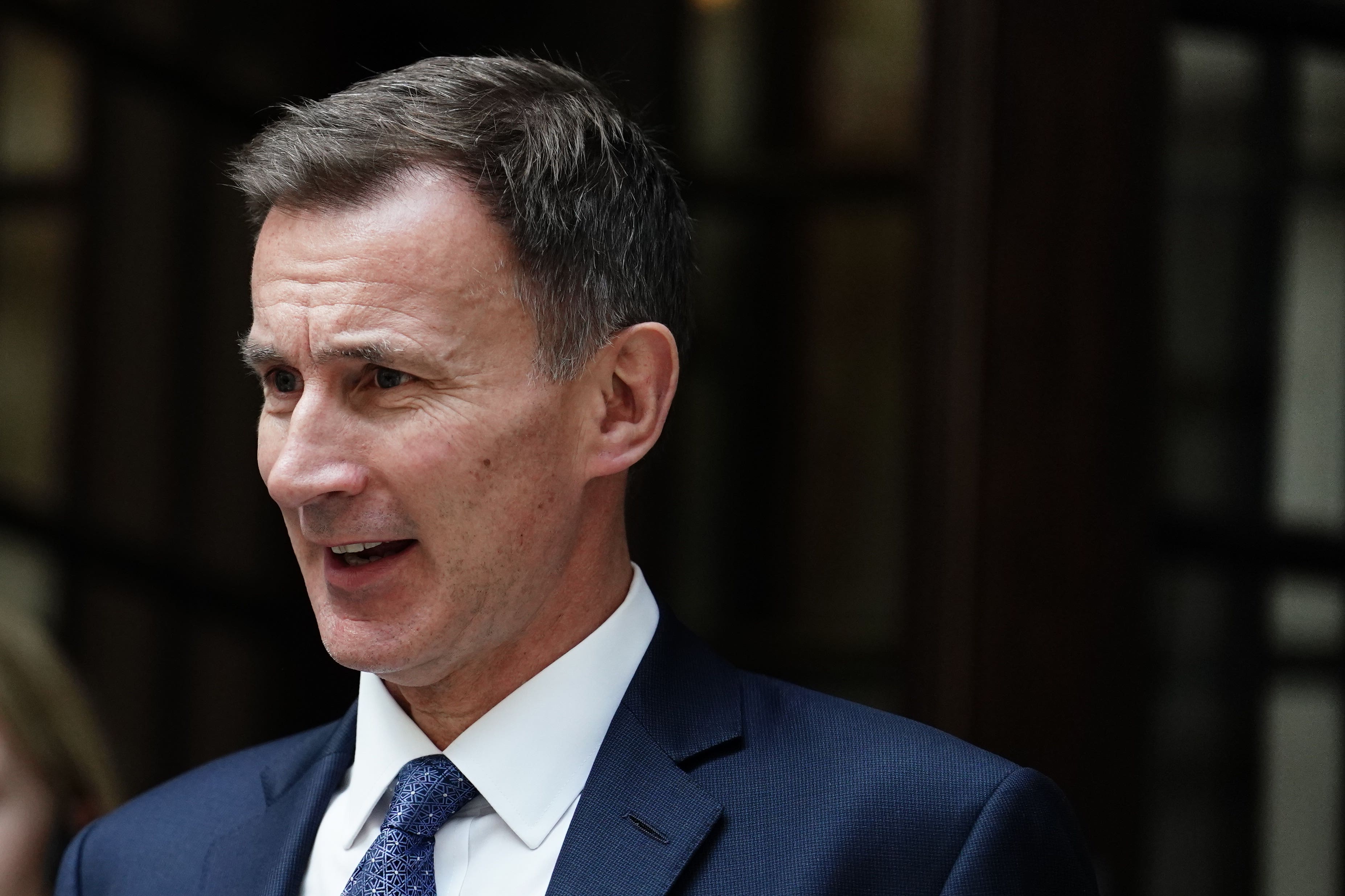 Chancellor Jeremy Hunt will deliver his autumn statement next week (Jordan Pettitt/PA)