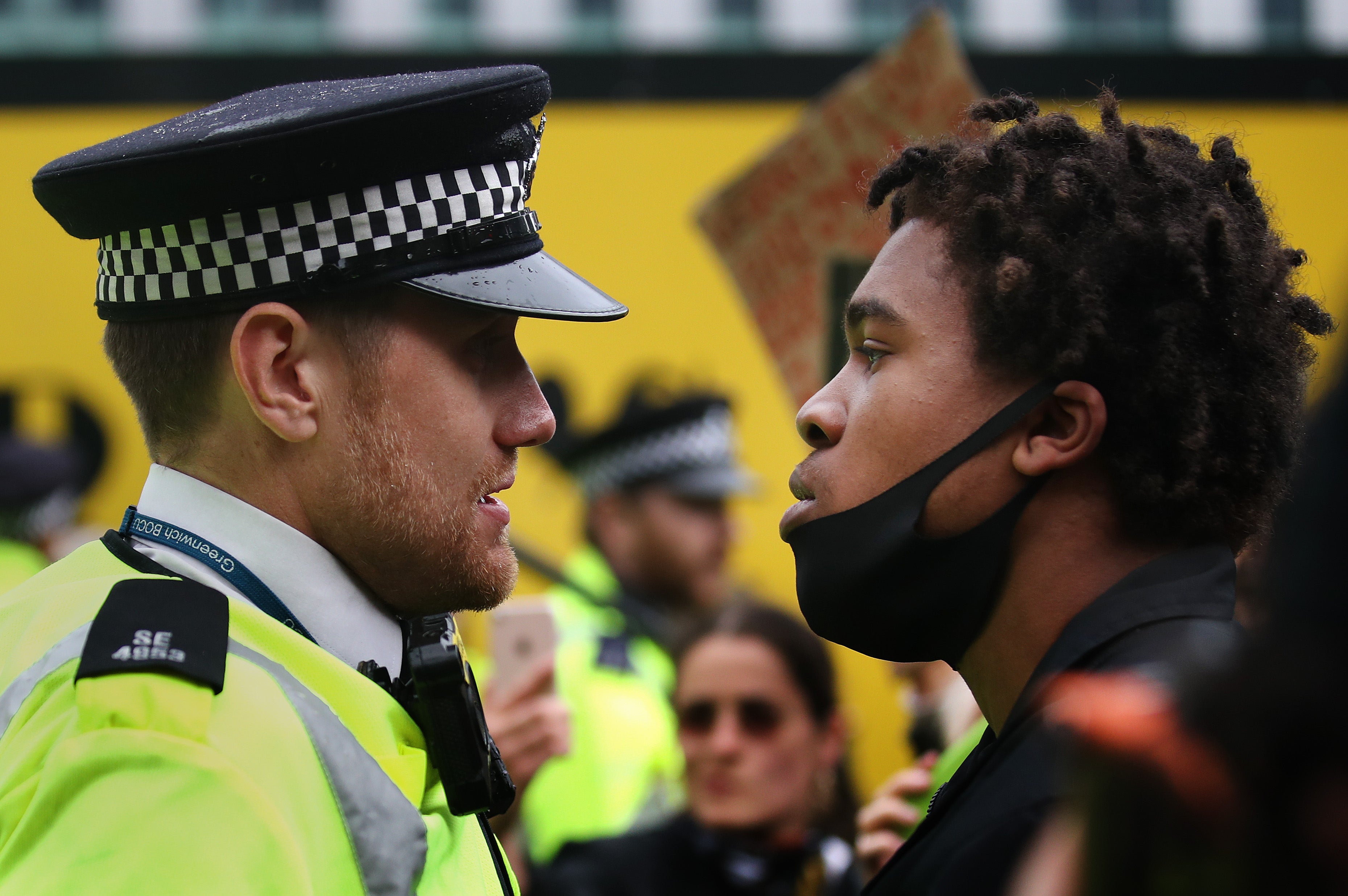 The murder of George Floyd resulted in protests in the UK against racism, especially within organisations like the police