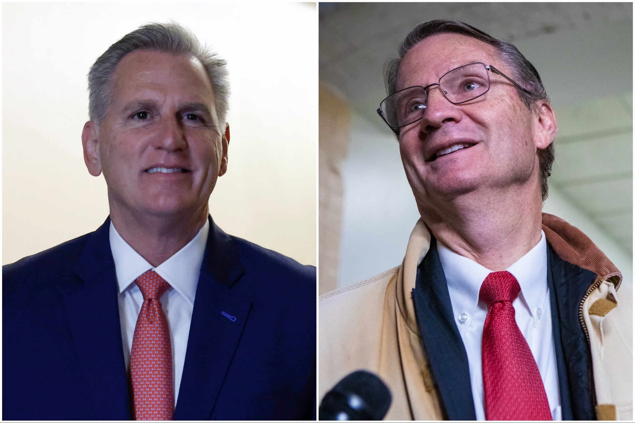 Kevin McCarthy and Tim Burchett got into an altercation in the halls of Congress