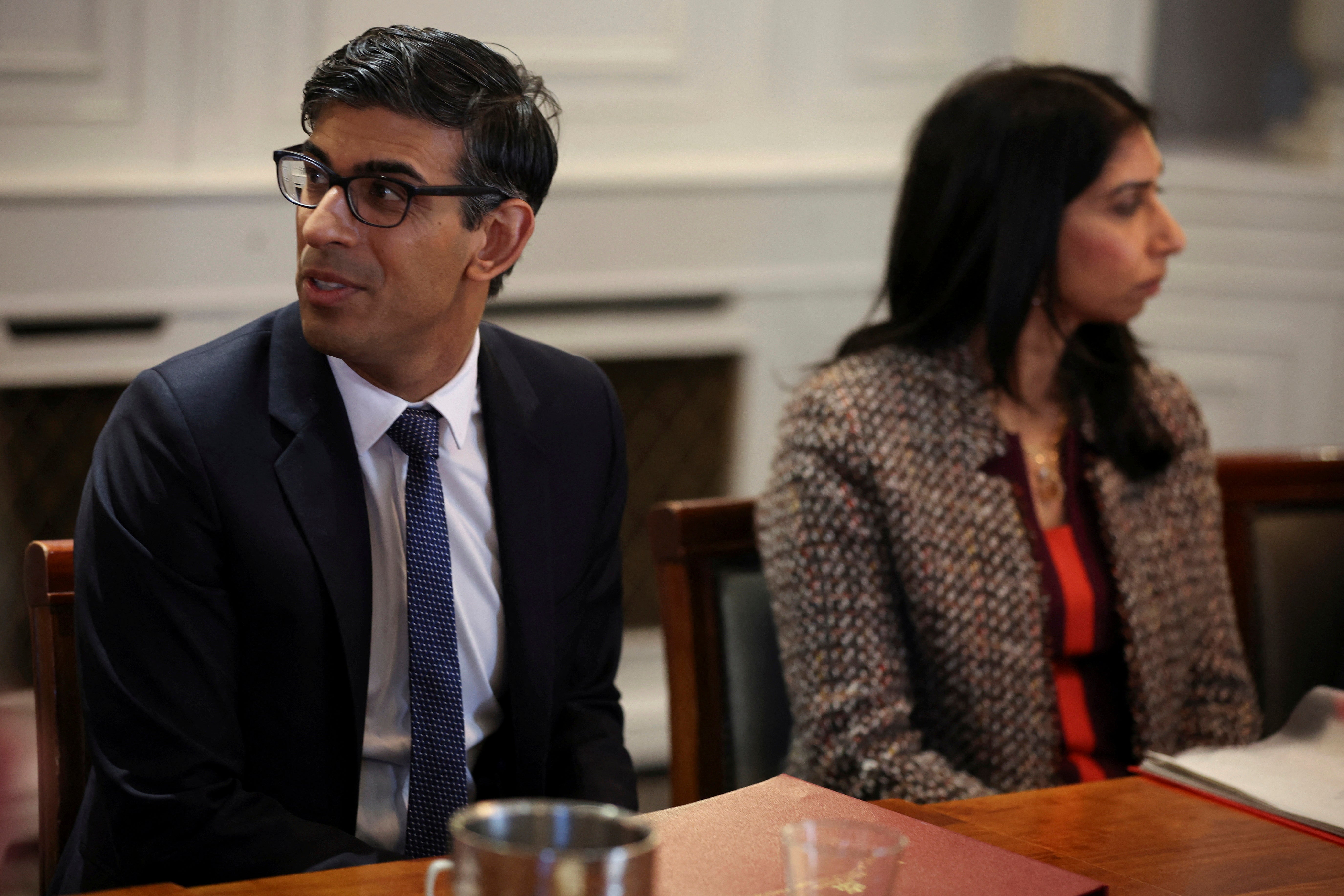 Rishi Sunak sacked Braverman over the phone on Monday