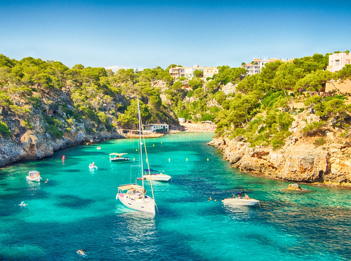 The beaches of the Balearics are perenially popular with holidaymakers