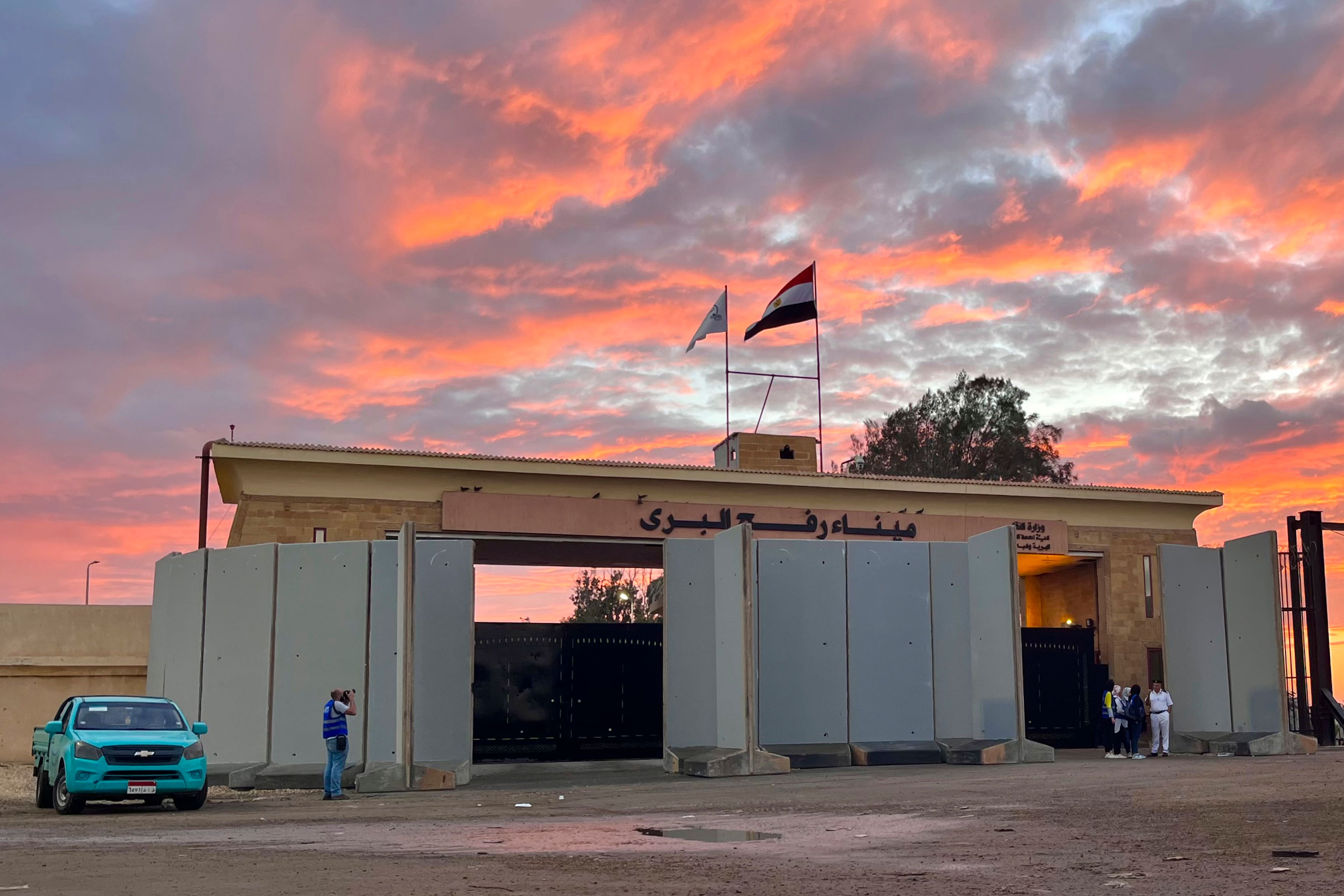 Ireland’s deputy premier has expressed confidence that a significant number of Irish citizens will be able to leave Gaza on Wednesday via the Rafah crossing into Egypt (Omar Aziz/AP)