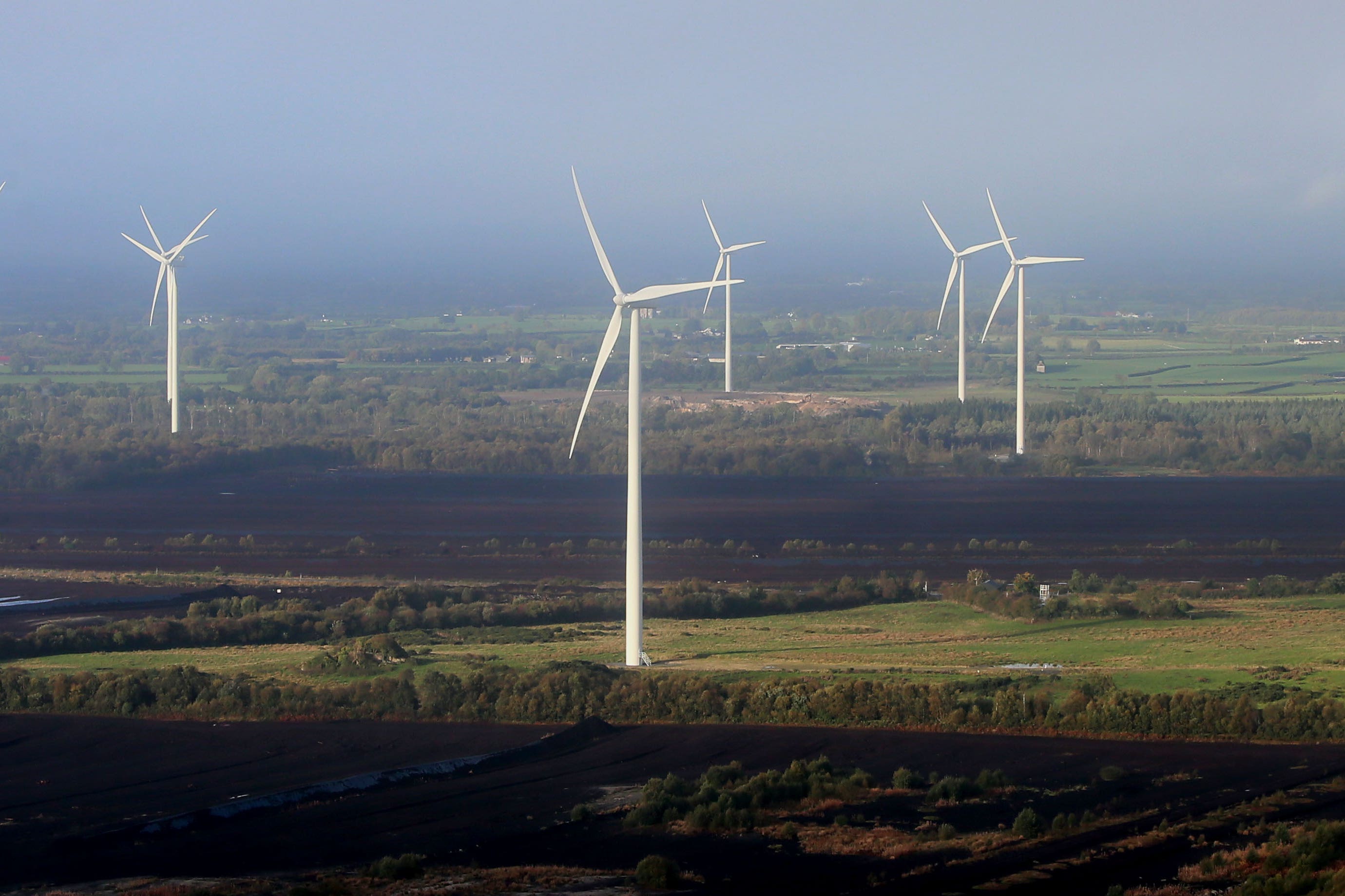 SSE said production from its onshore wind farms has fallen (Niall Carson/PA)