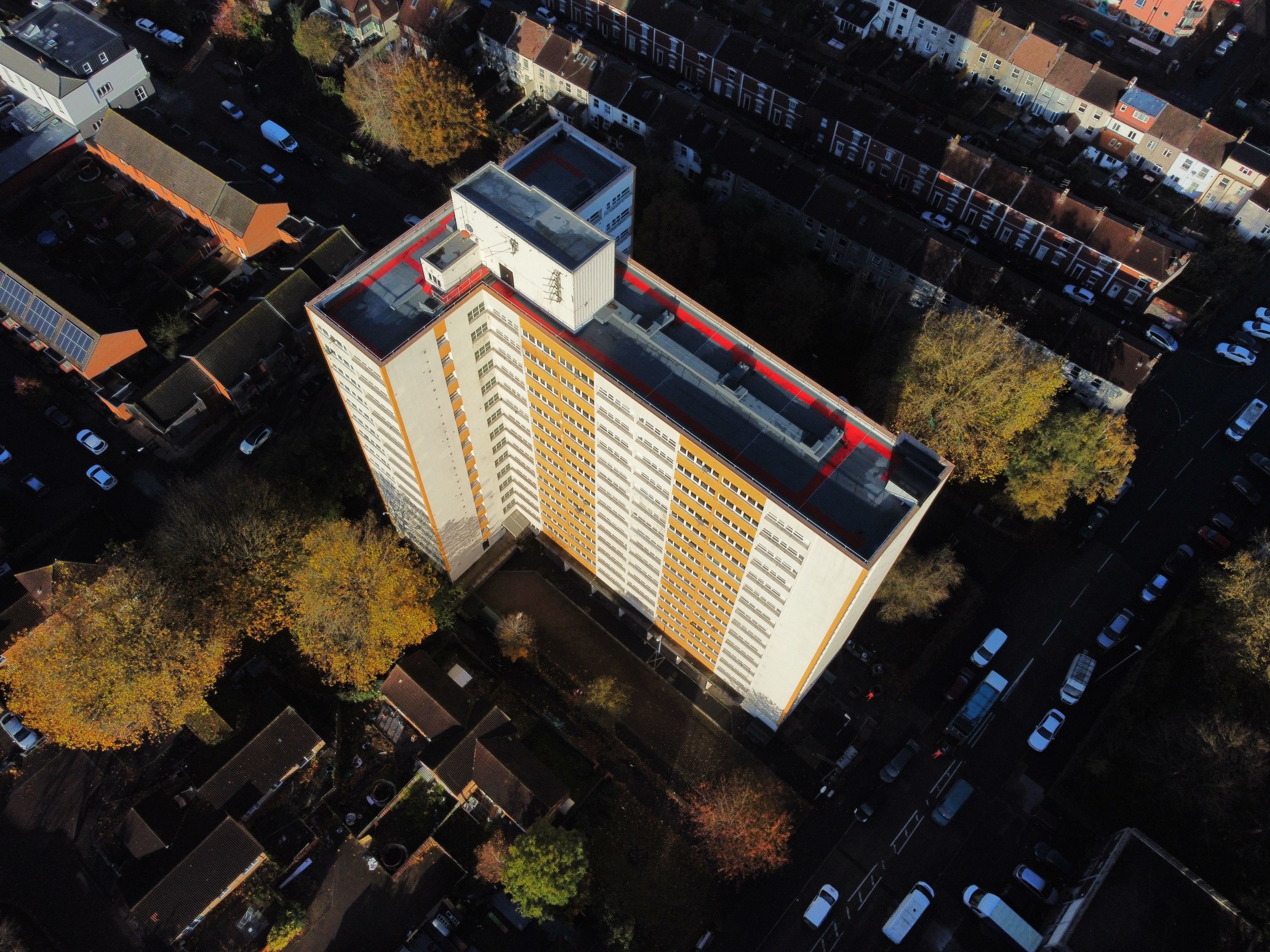 Barton House was evacuated on Tuesday evening after structural problems were discovered