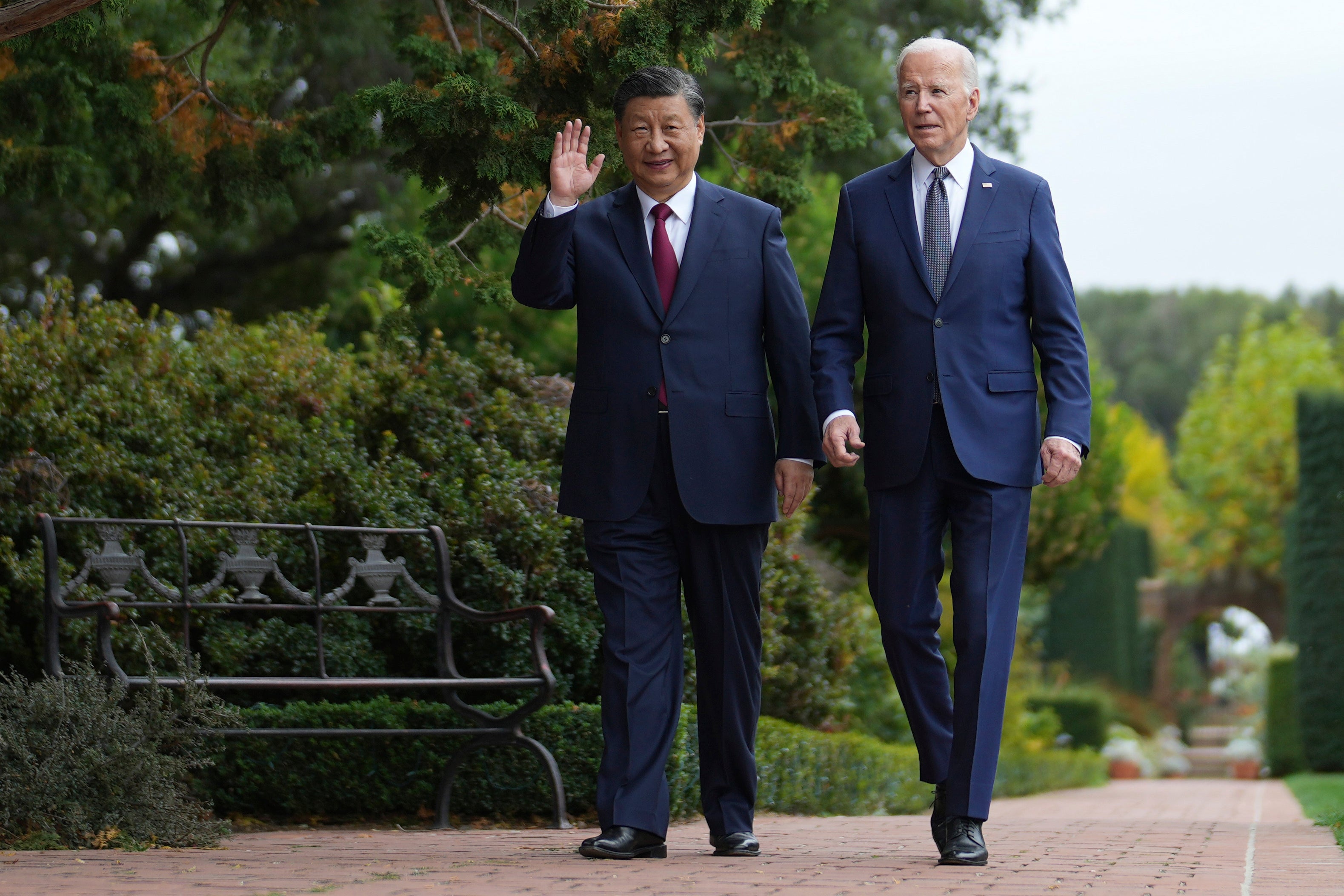 APTOPIX APEC Biden XI