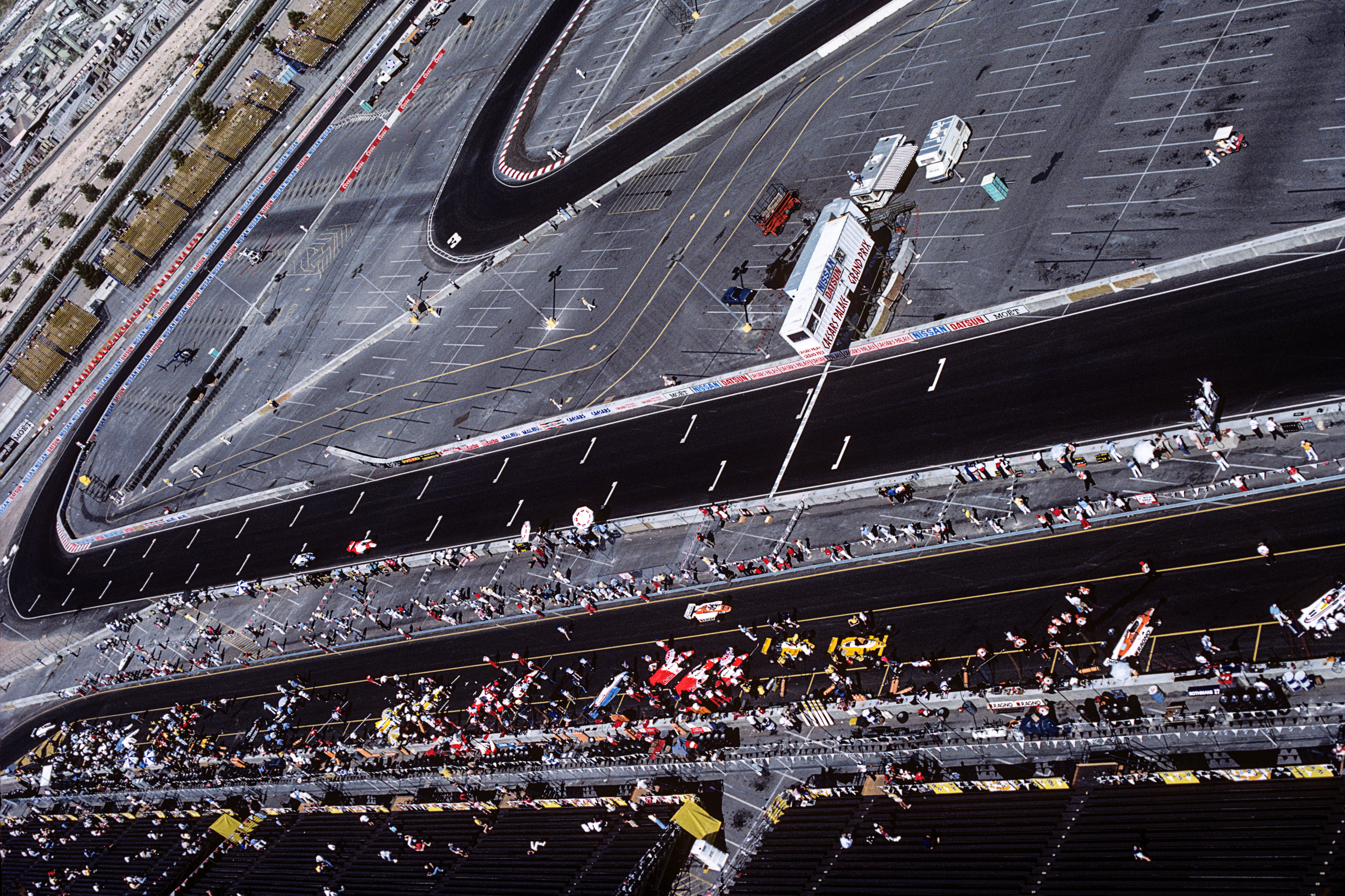 The race in the parking lot failed to attract the American audience needed to make it worthwhile