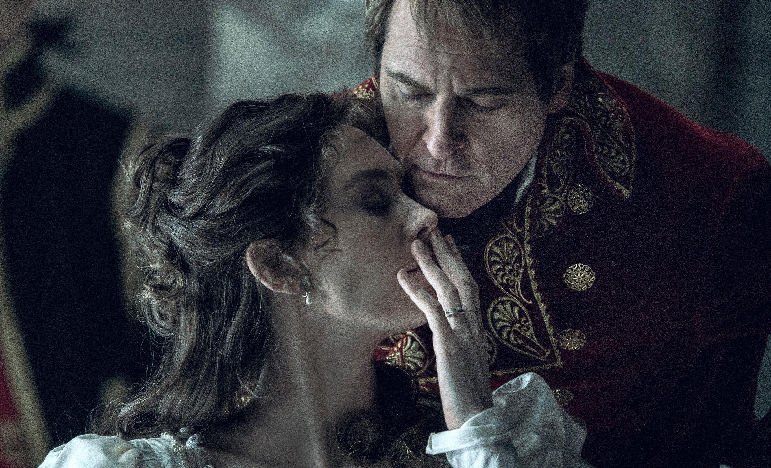 Vanessa Kirby and Joaquin Phoenix in ‘Napoleon’