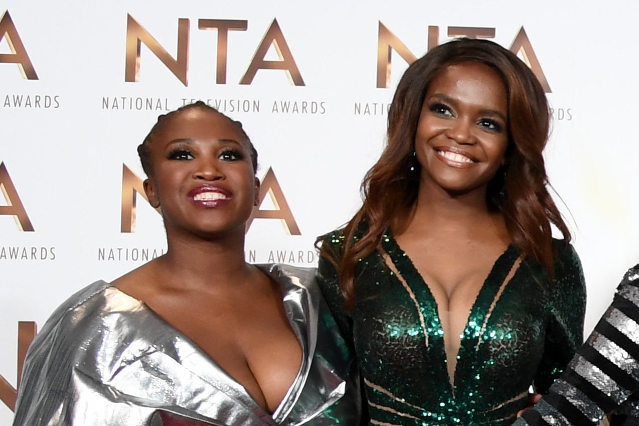 Motsi Mabuse and Oti Mabuse photographed in 2020