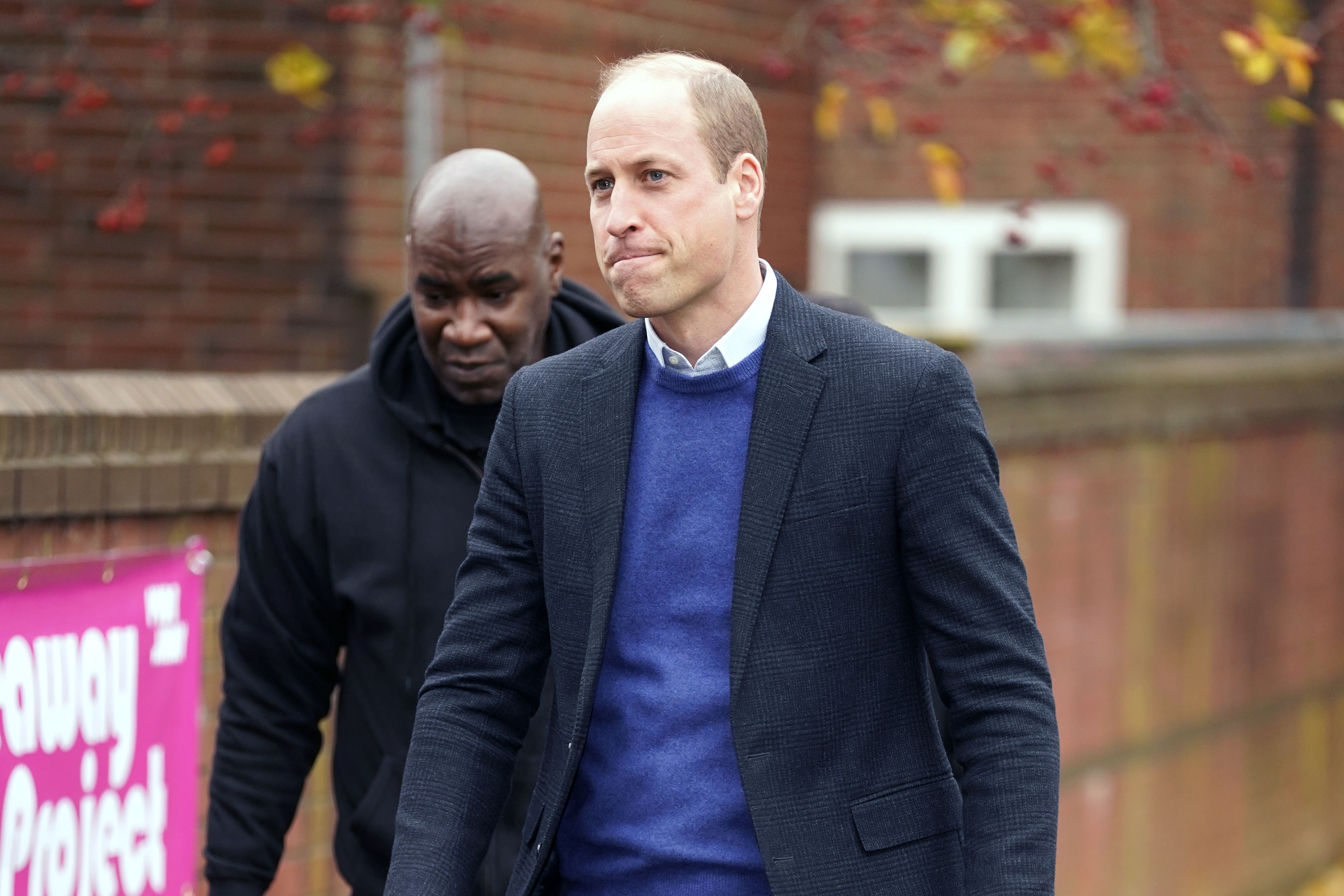 The Prince of Wales visited Moss Side to hear about the work of the Manchester Peace Together Alliance (Danny Lawson/PA)