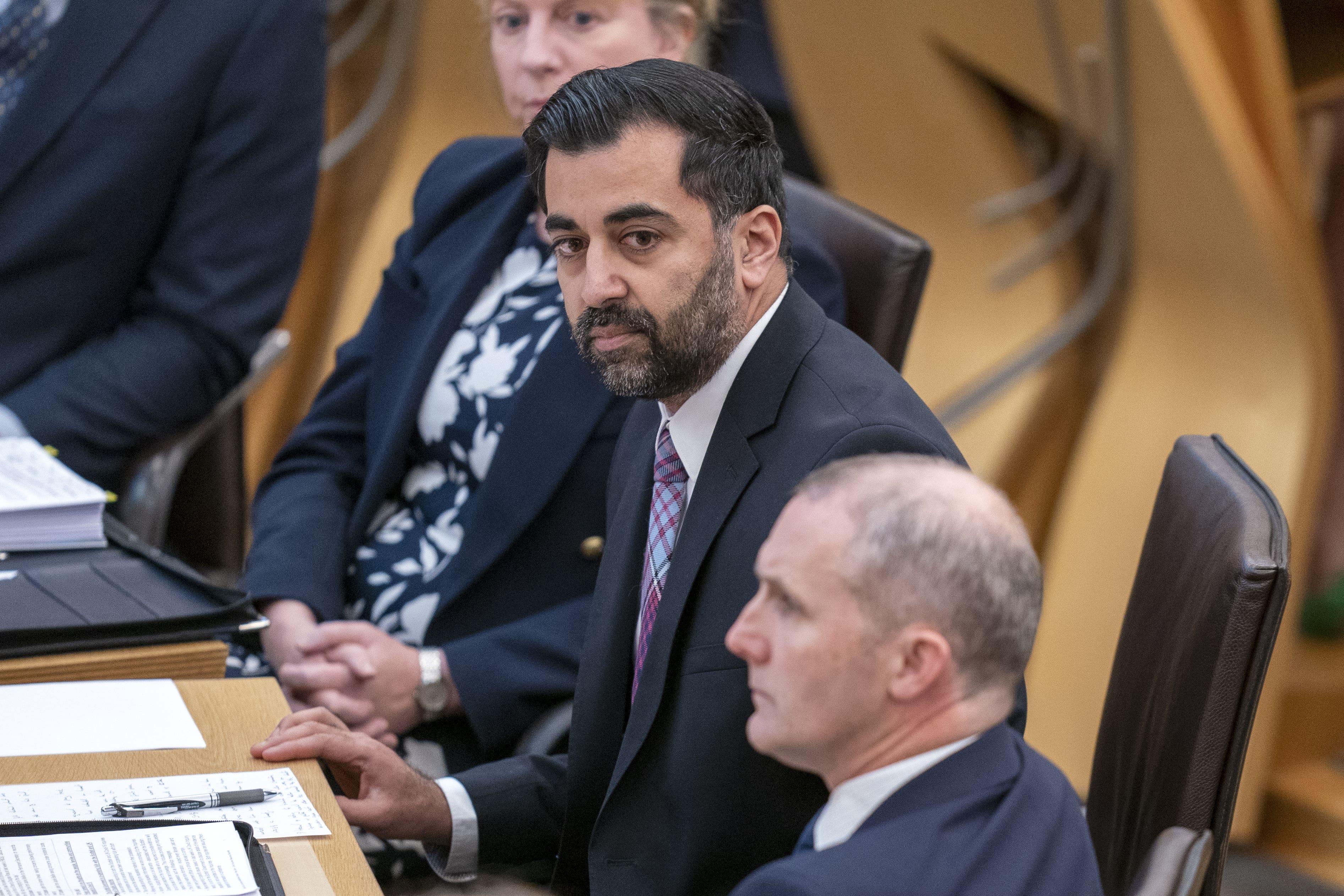 Humza Yousaf said Michael Matheson had made an ‘honest mistake’ (Jane Barlow/PA)