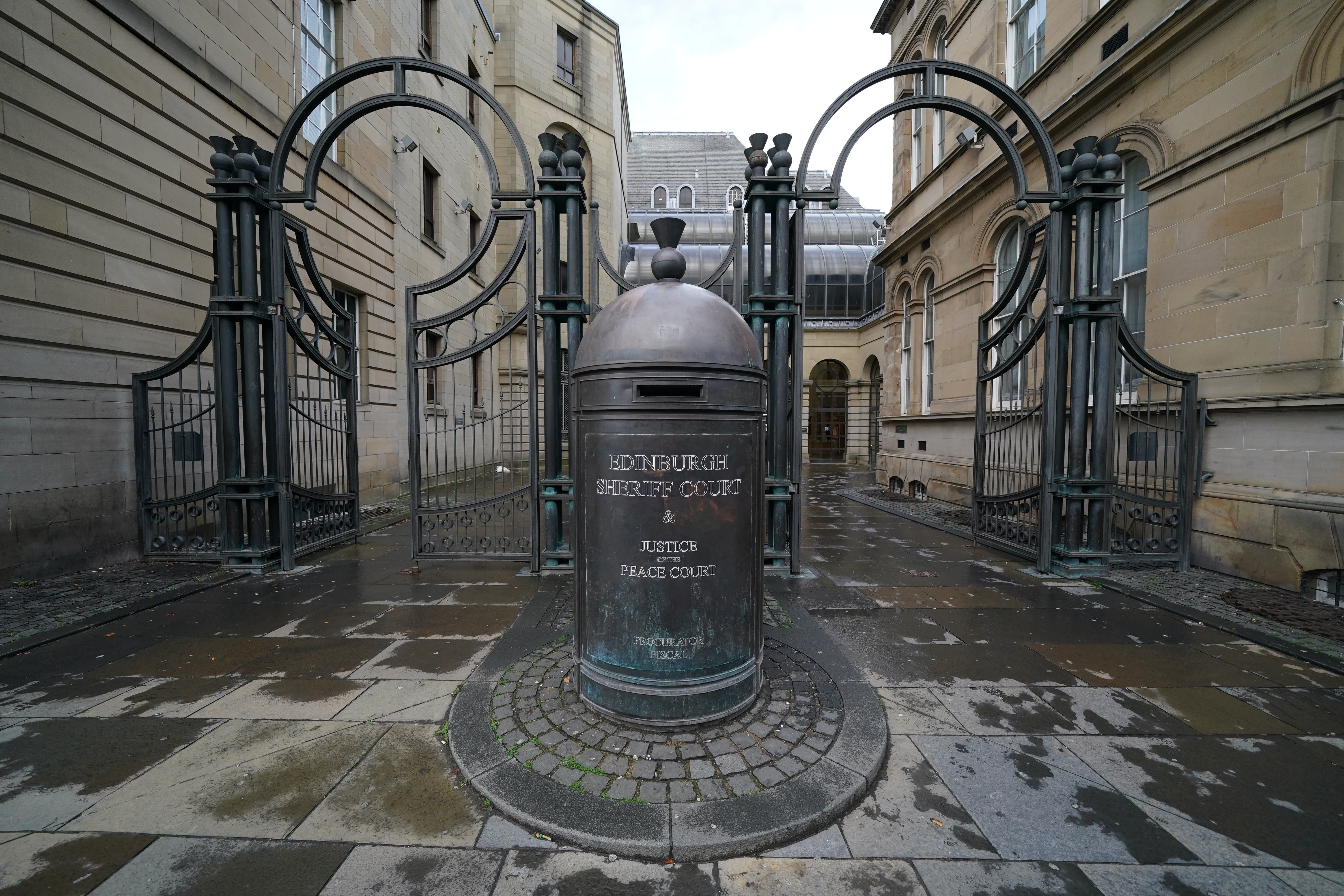 A hearing took place at Edinburgh Sheriff Court (Jane Barlow/PA)