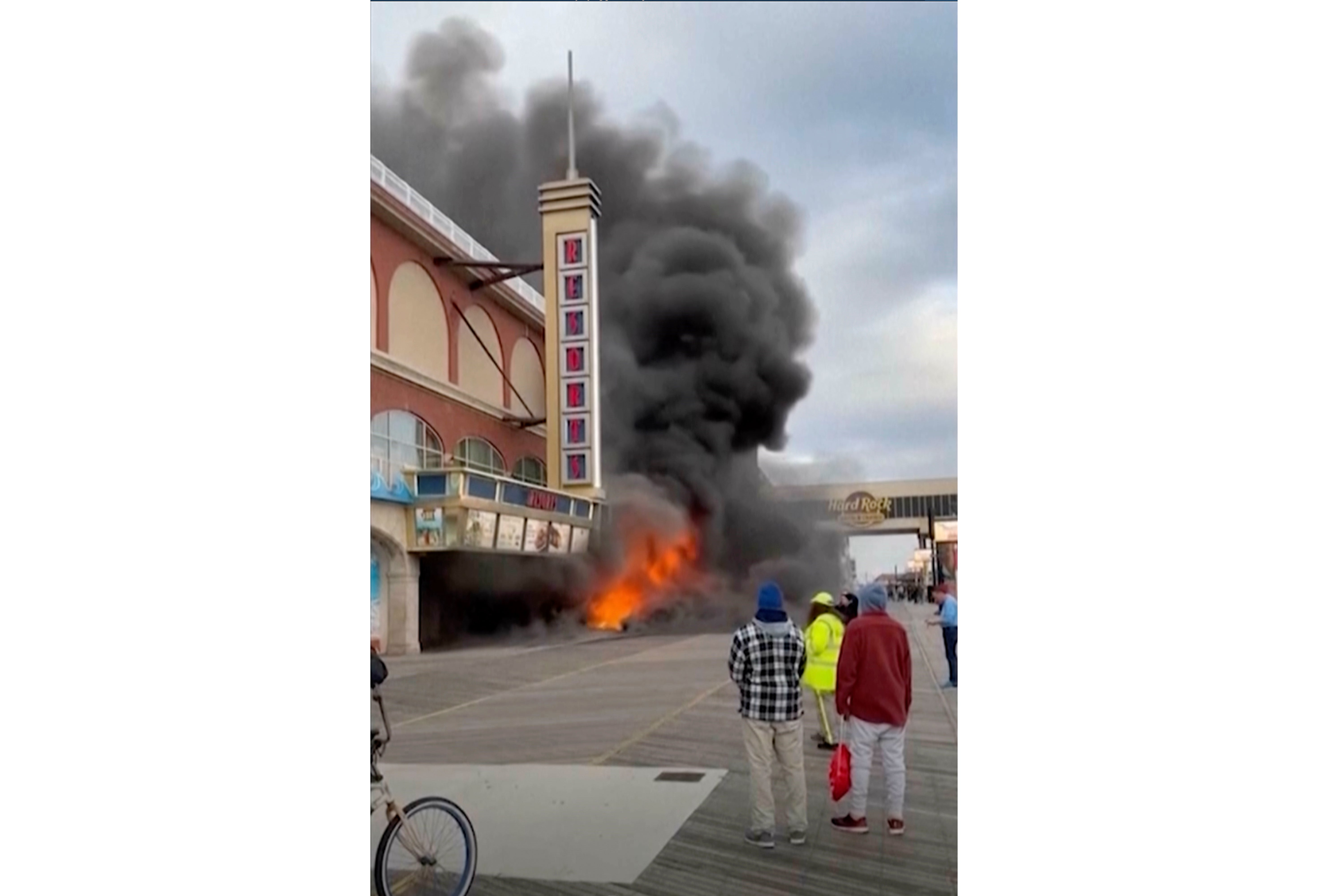 Atlantic City Boardwalk Fire