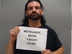 Seth Ketelhut, 37, has been accused of beating his mother and threatening to kill his father