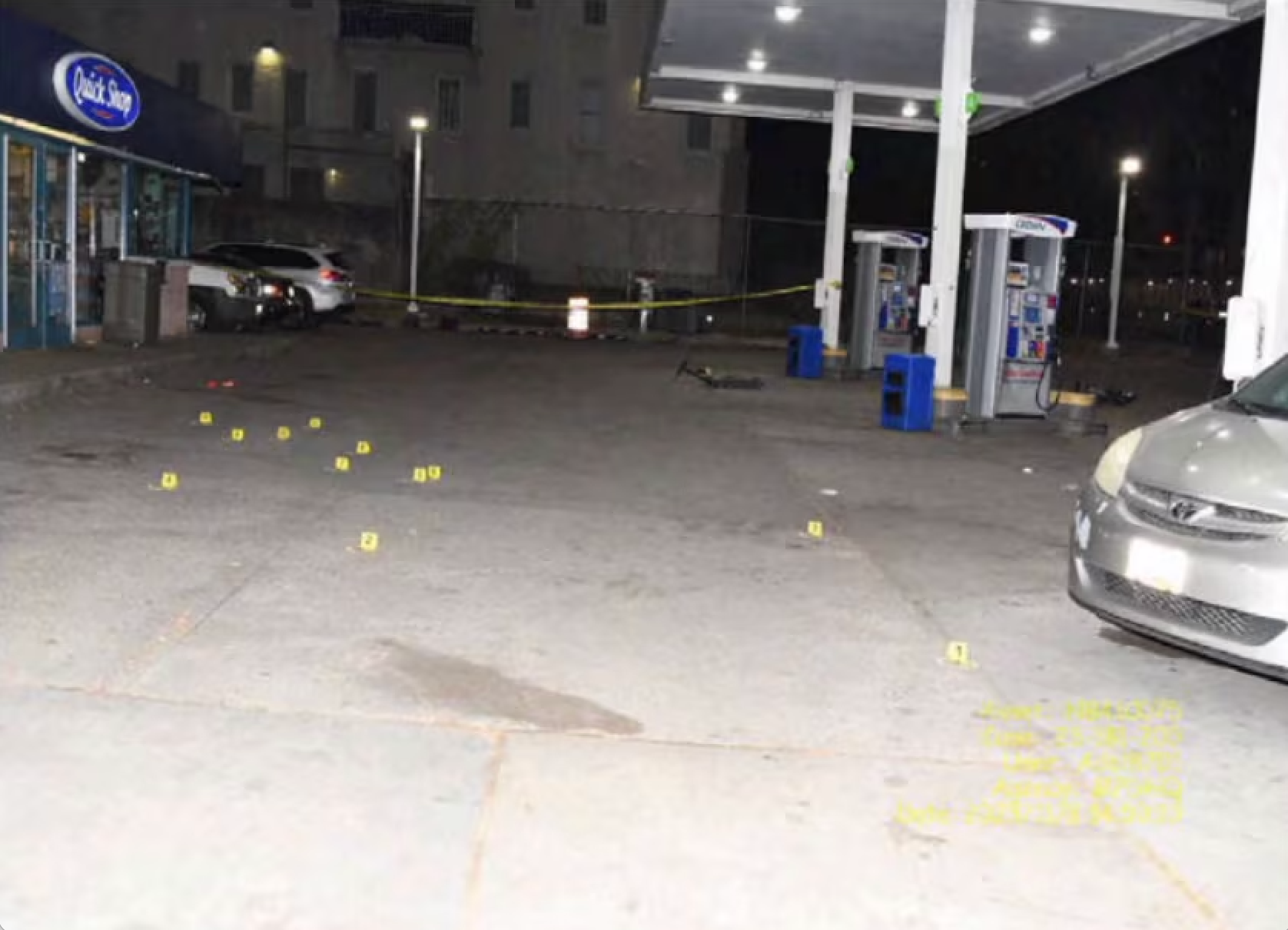 Gas station where the 14-year-old boy was shot and killed