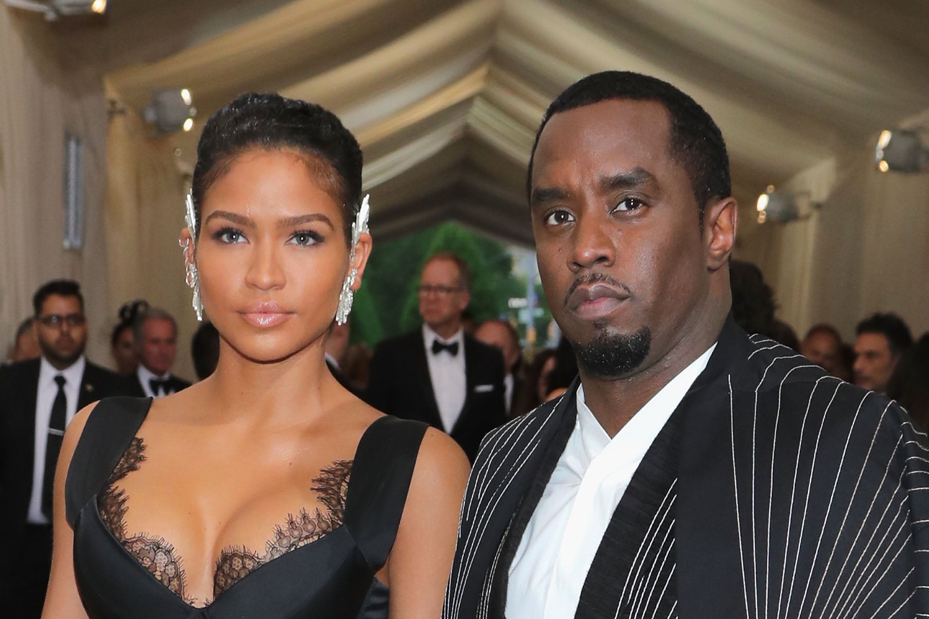 Cassie and Sean ‘Diddy’ Combs at the 2017 Met Gala