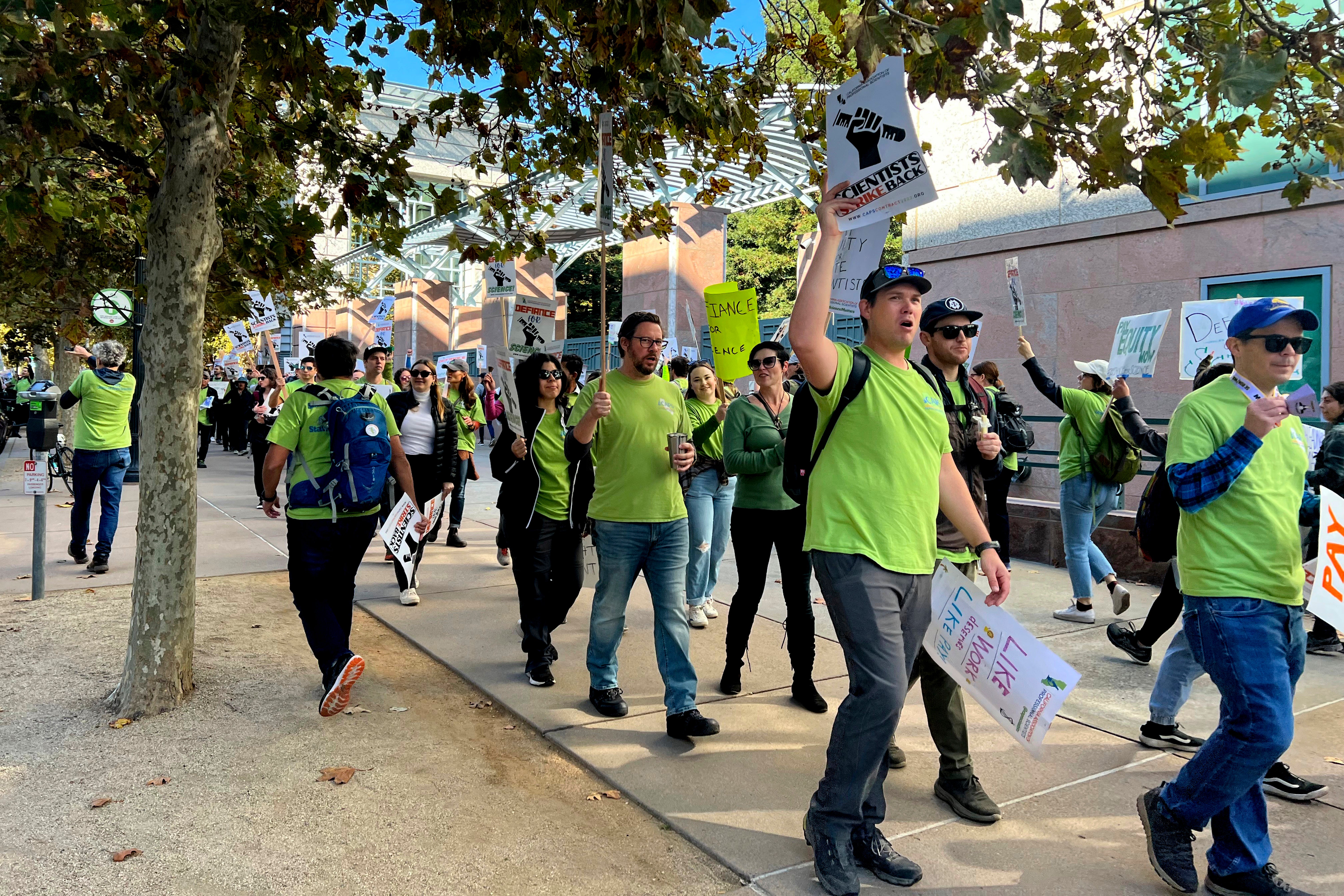 California Scientists Strike
