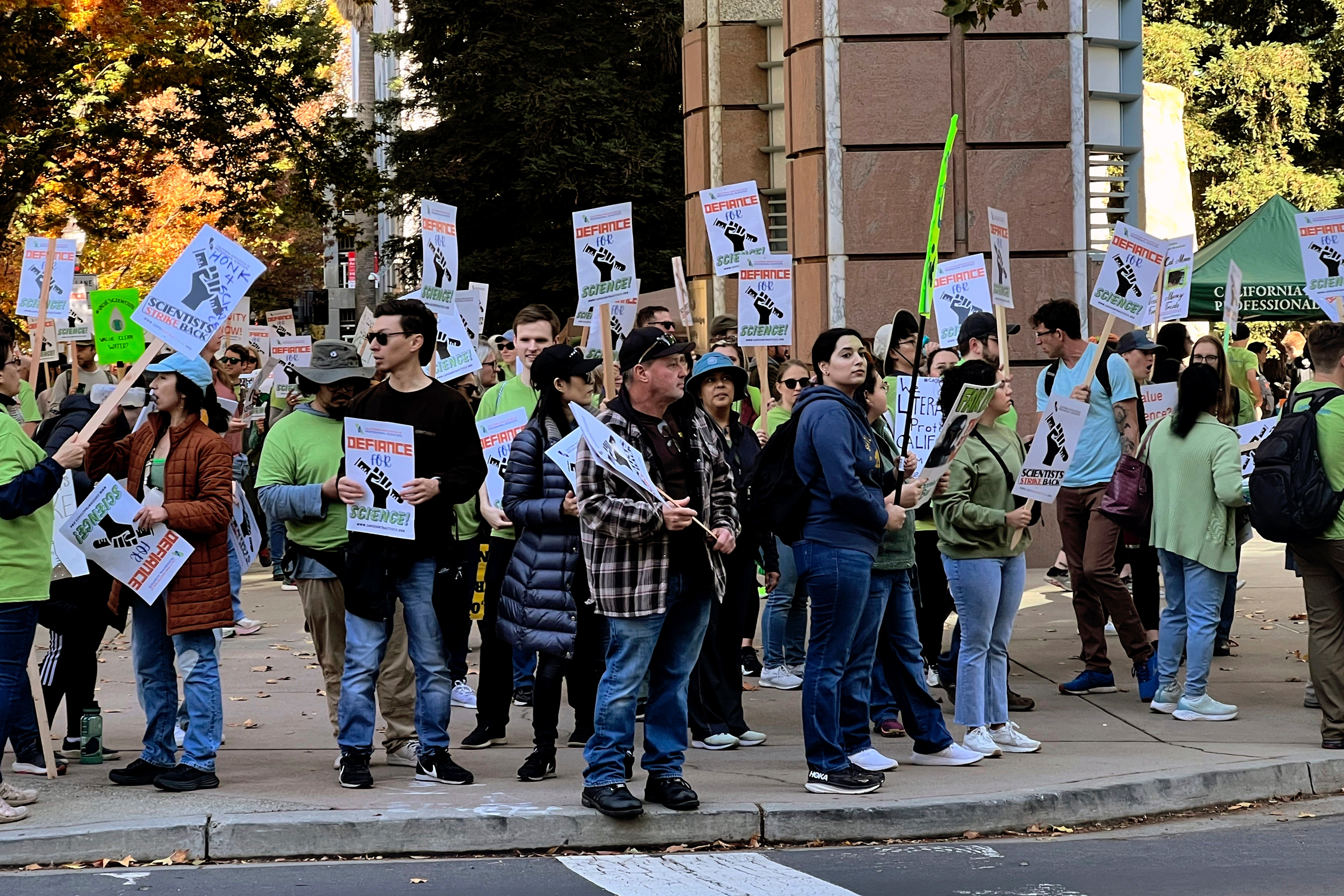 California Scientists Strike
