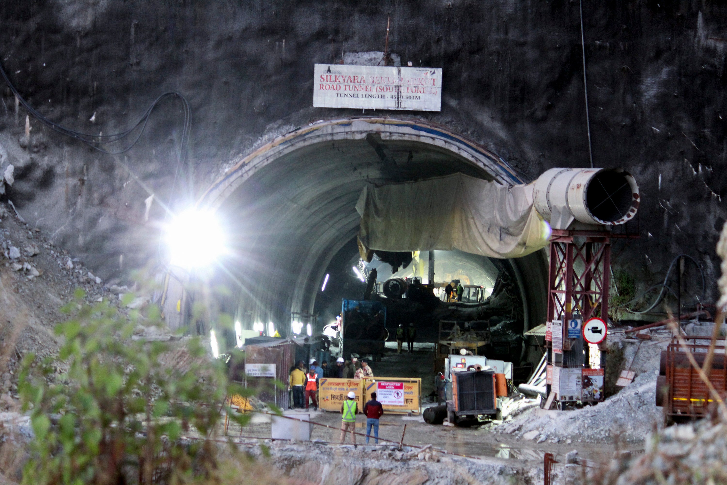 India Tunnel Collapse