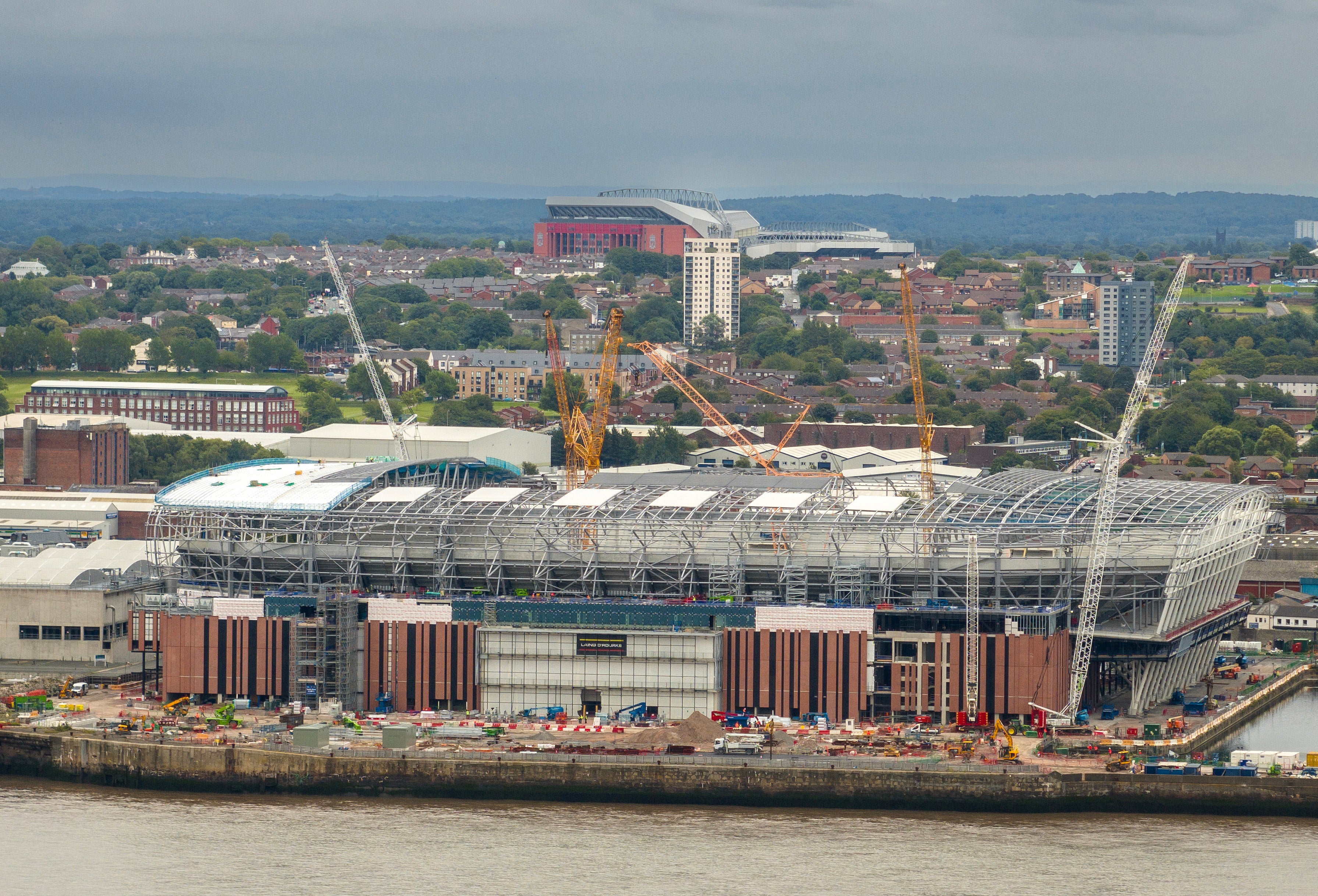 The Premier League claimed Everton ‘submitted misleading information’ about the financing of the new Bramley-Moore Dock Stadium