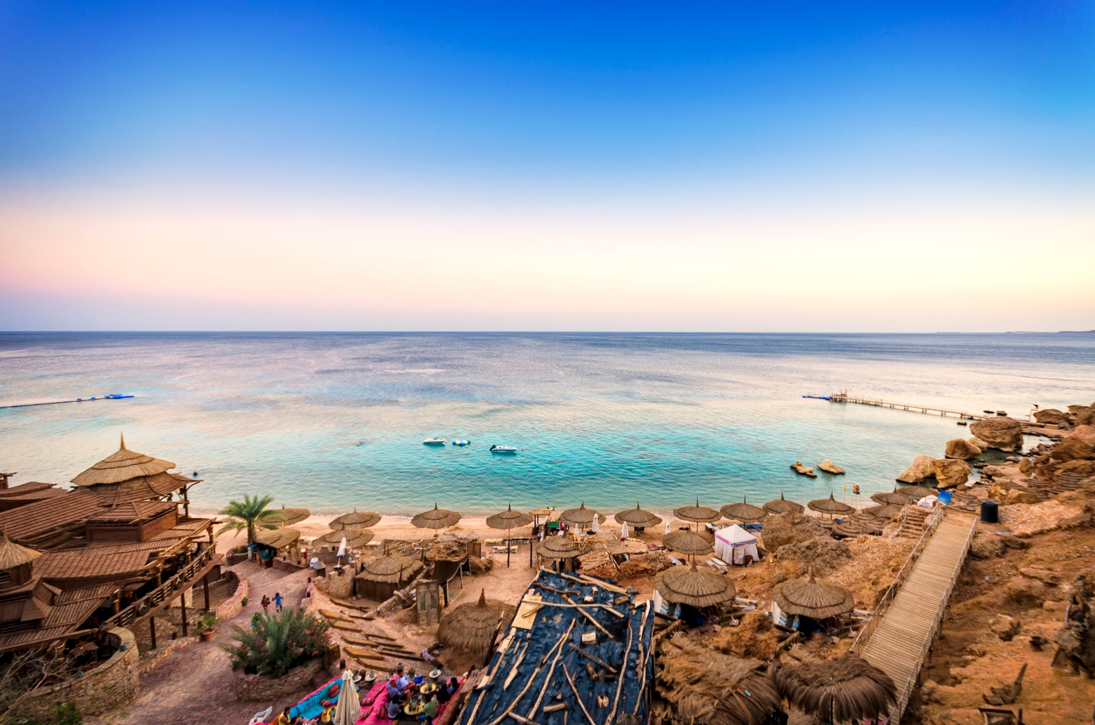 Dusk in Sharm El Sheikh