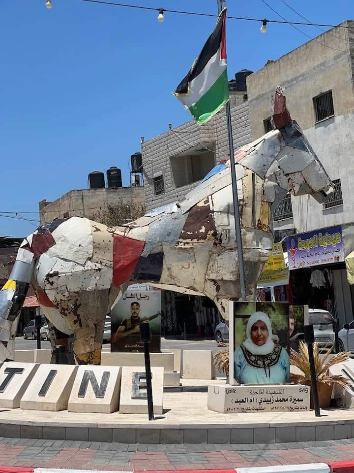 The Jenin horse stood in the city for 20 years until it was removed by Israeli troops