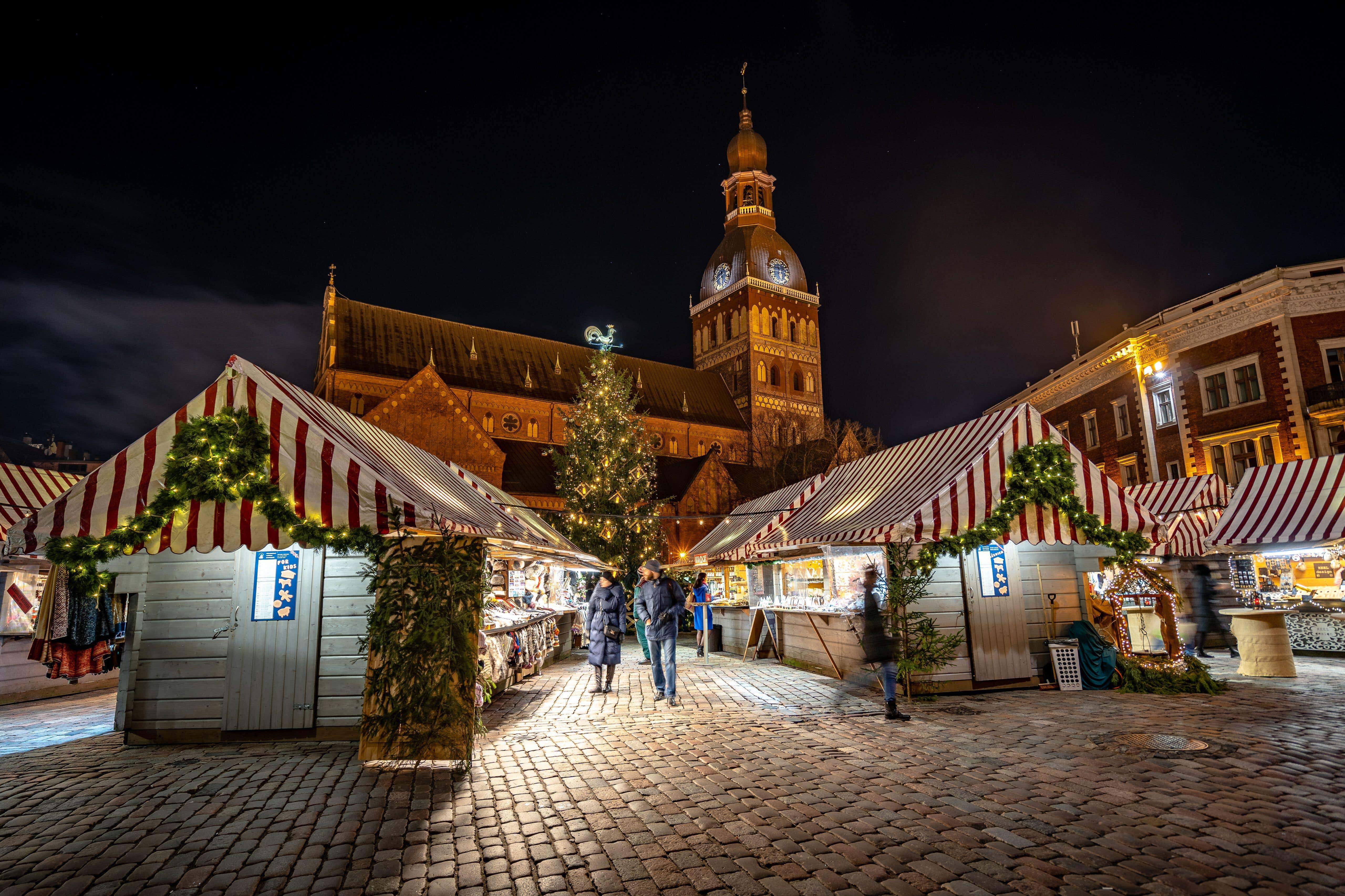 UK holidaymakers seeking a bargain Christmas market break should head to Riga, according to a new report (Alamy/PA)