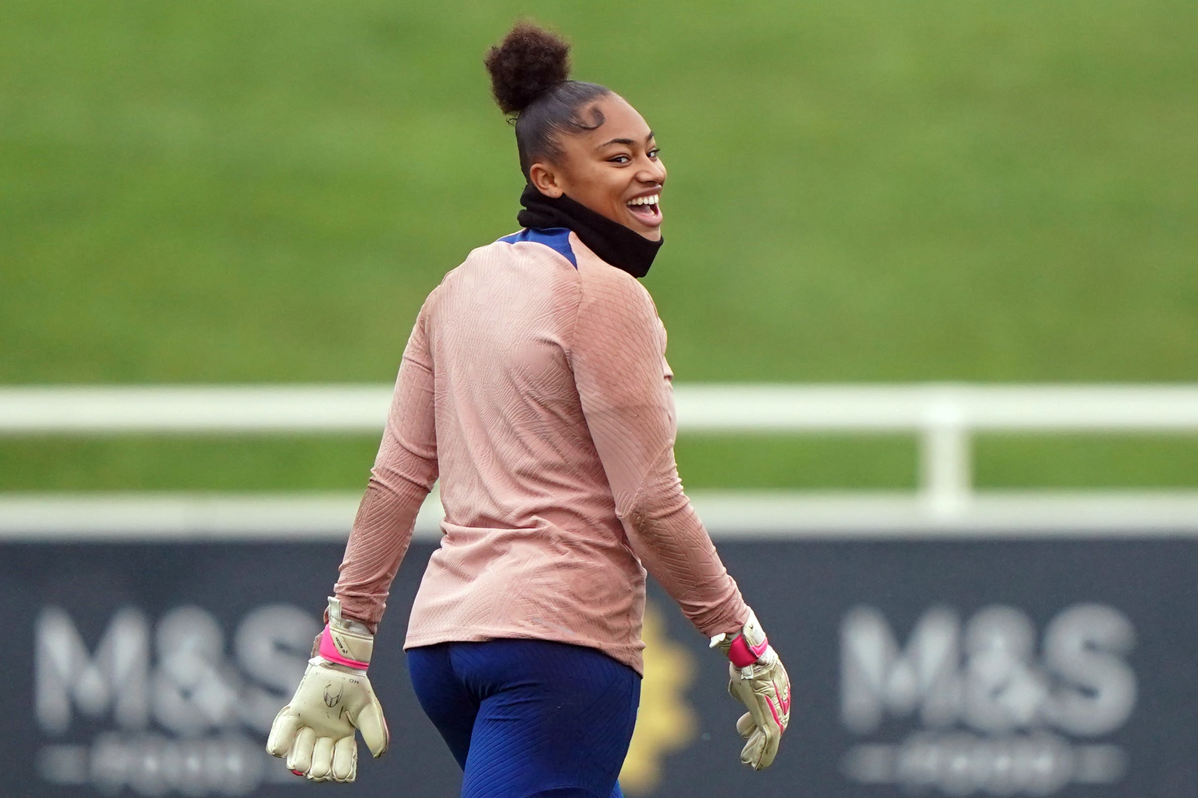 Khiara Keating has started all of Manchester City’s Women’s Super League games this season, and been called up to the England squad (Joe Giddens/PA)