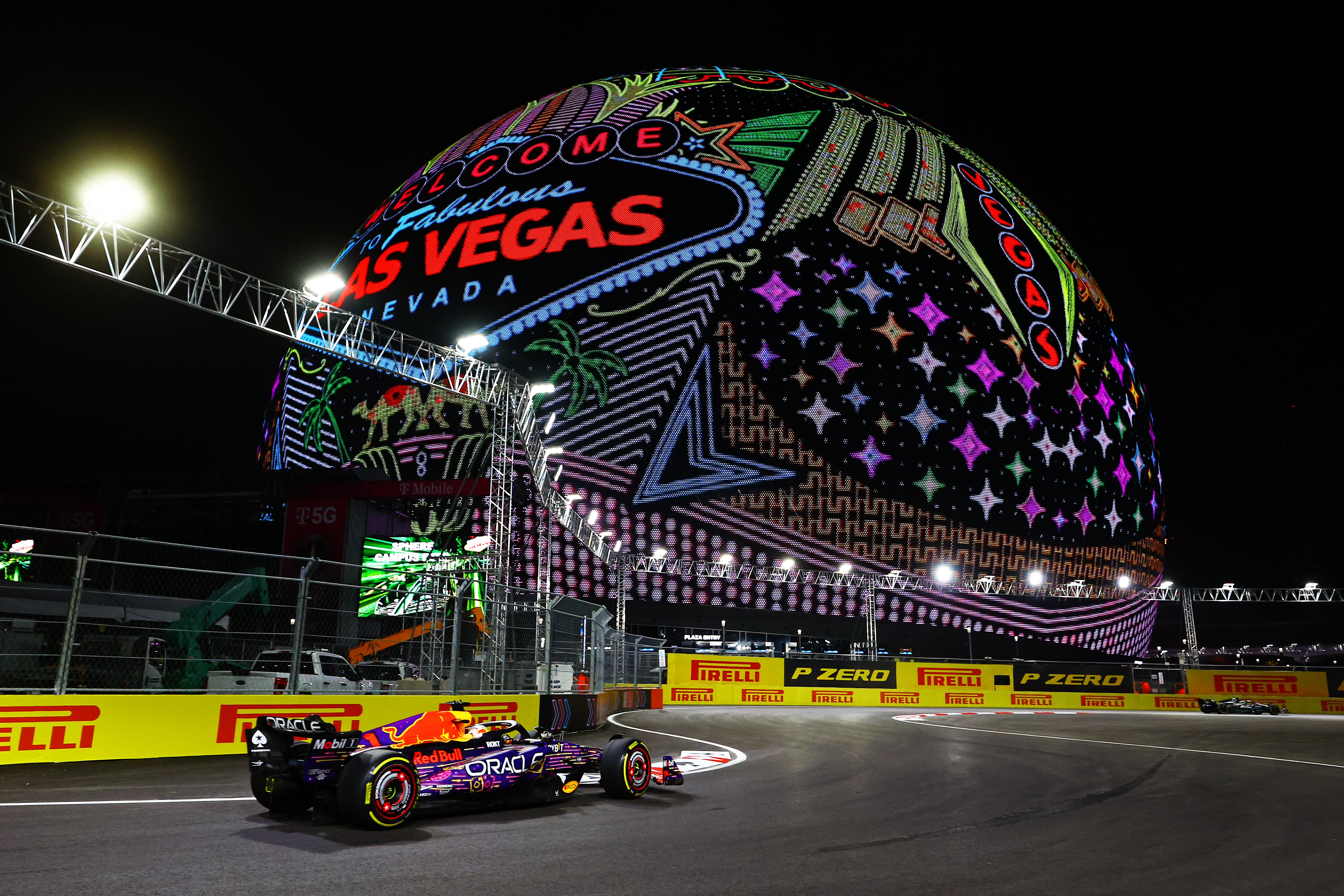 Max Verstappen starts second on the grid as he targets an 18th win of the season