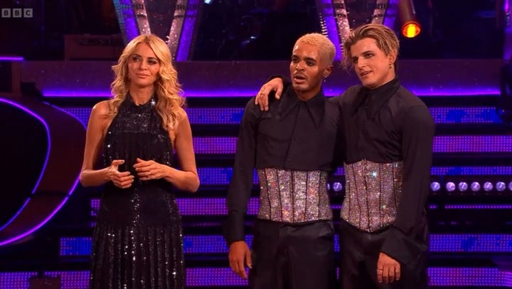 Layton Williams debuted a bleach blonde look