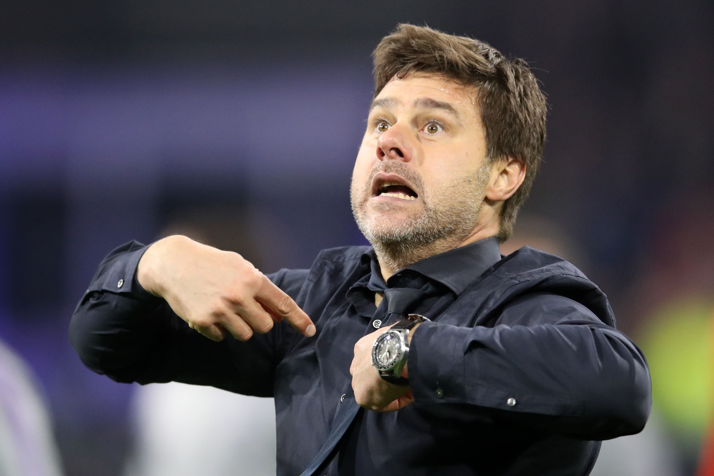 Mauricio Pochettino during his Tottenham days (Adam Davy/PA)