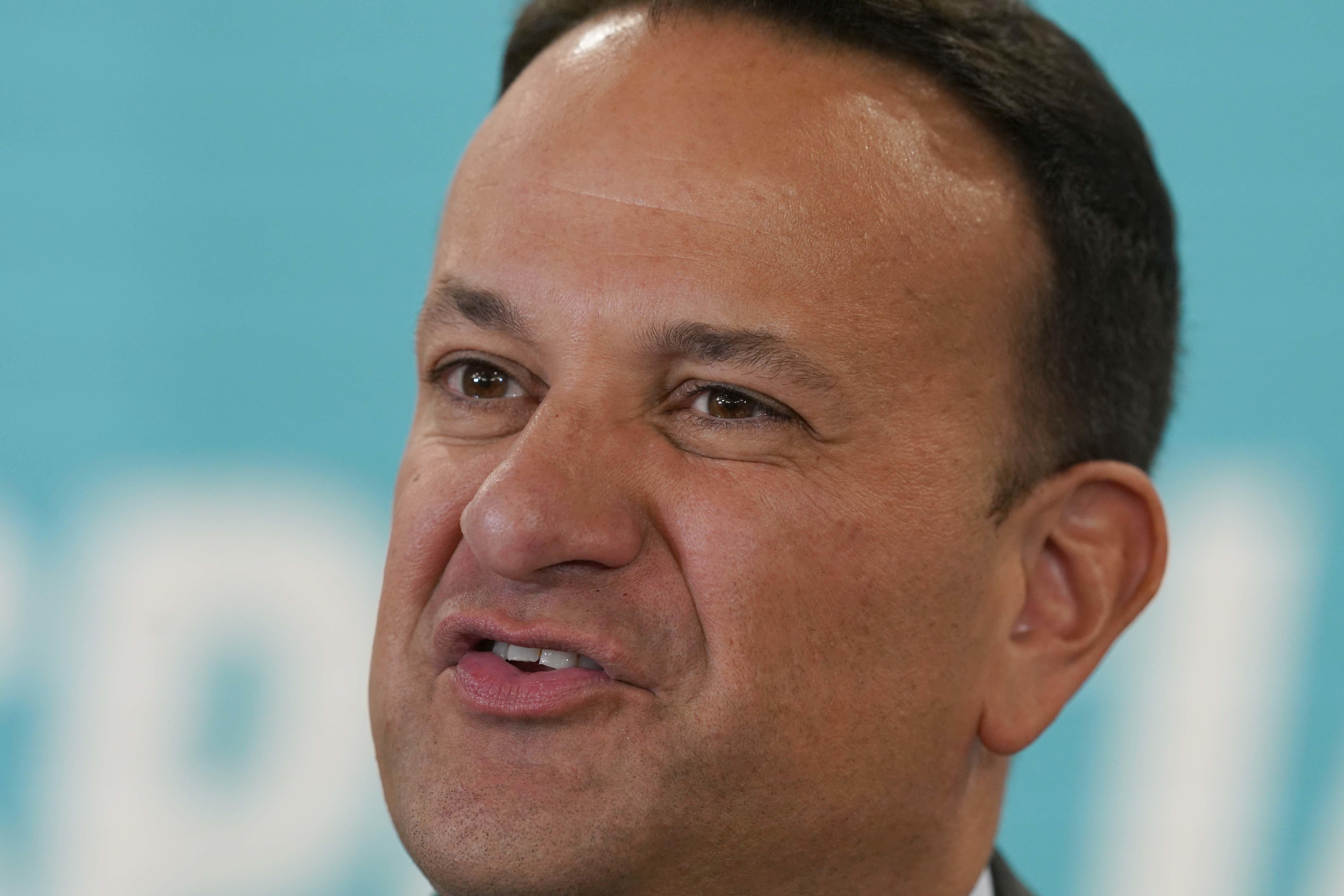 Leo Varadkar said Shannon Airport was not being used by the US military to support Israel (Brian Lawless/PA)