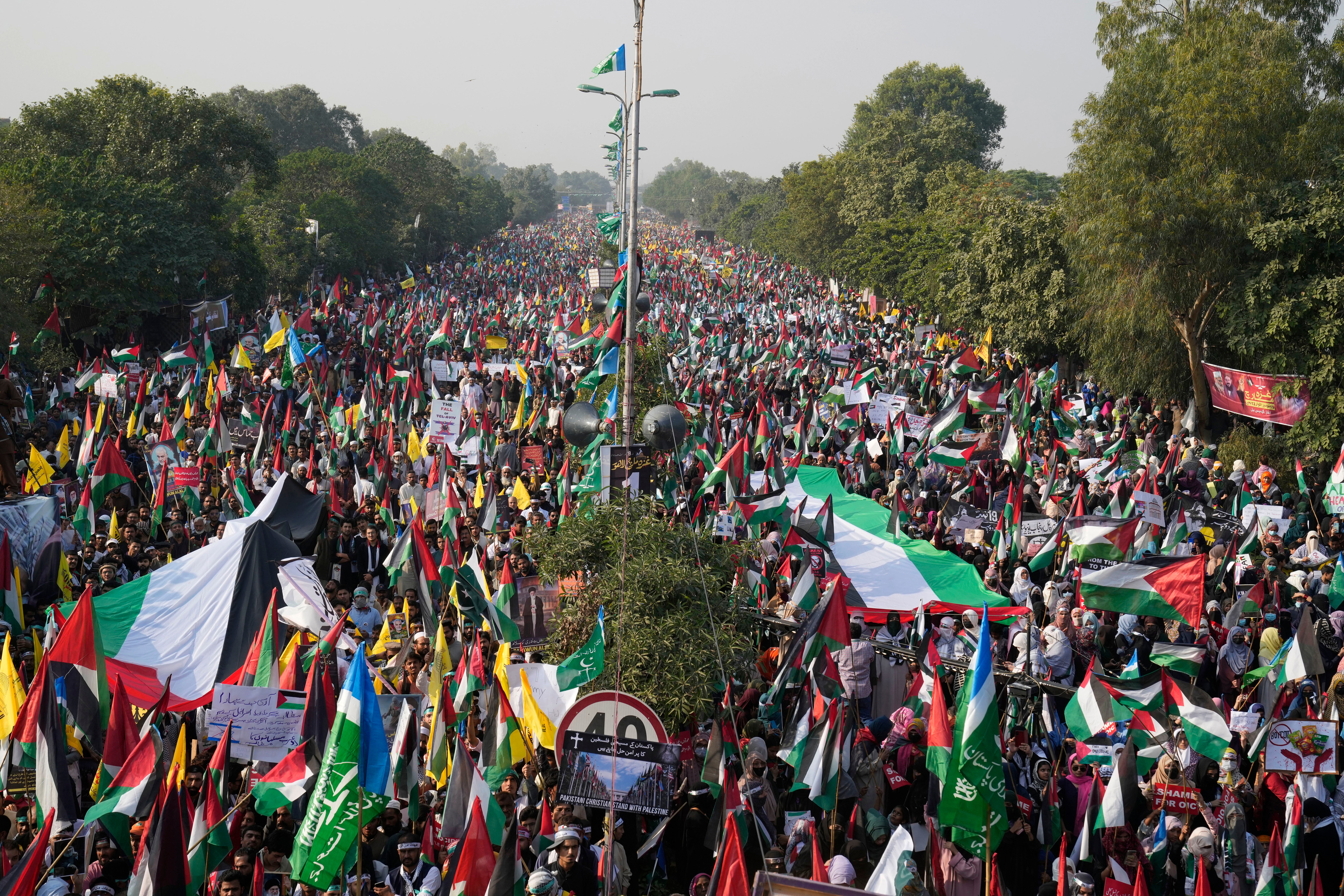 Pakistan Gaza Protest