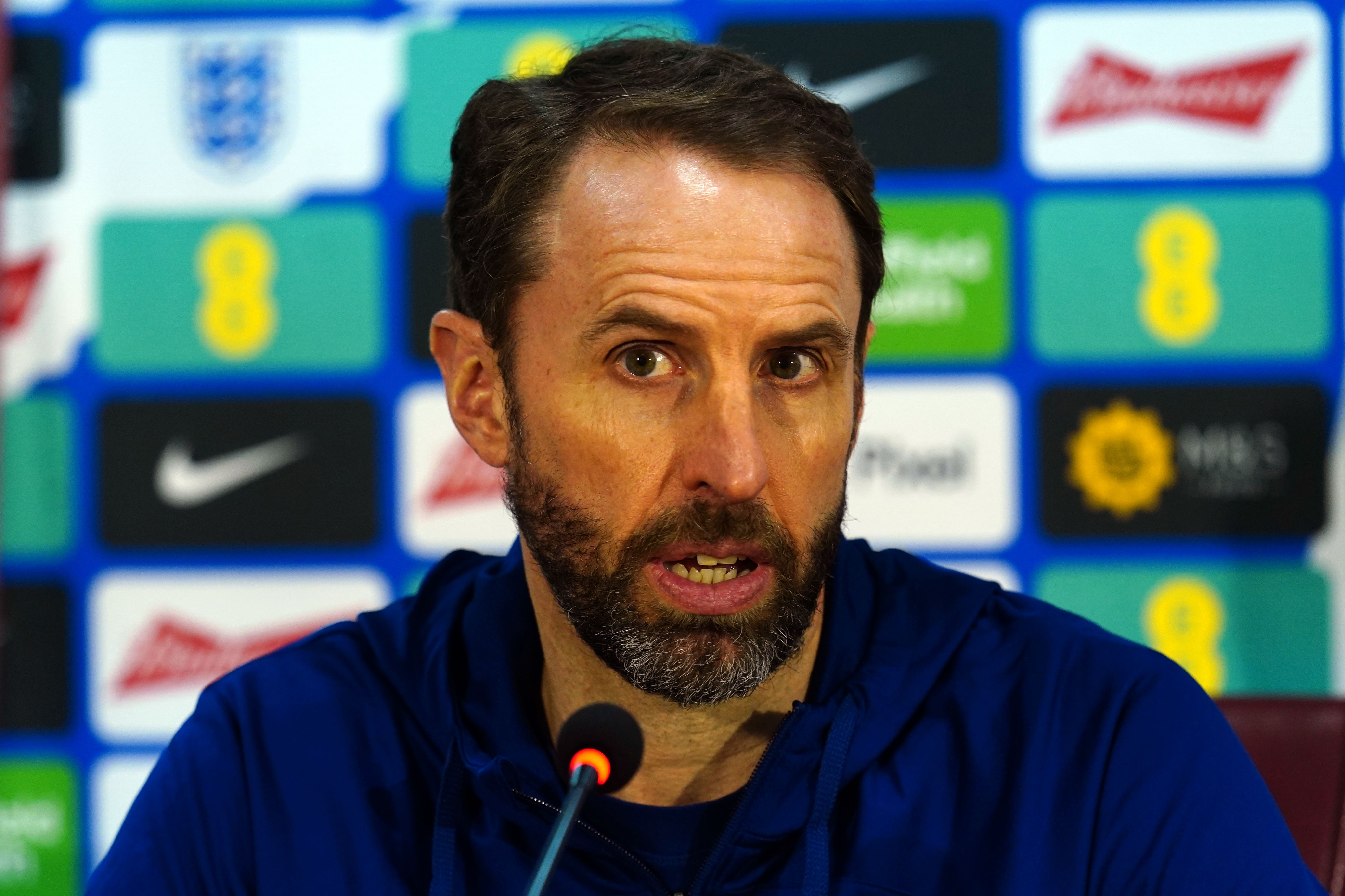 Gareth Southgate wants improvements from England (Nick Potts/PA)