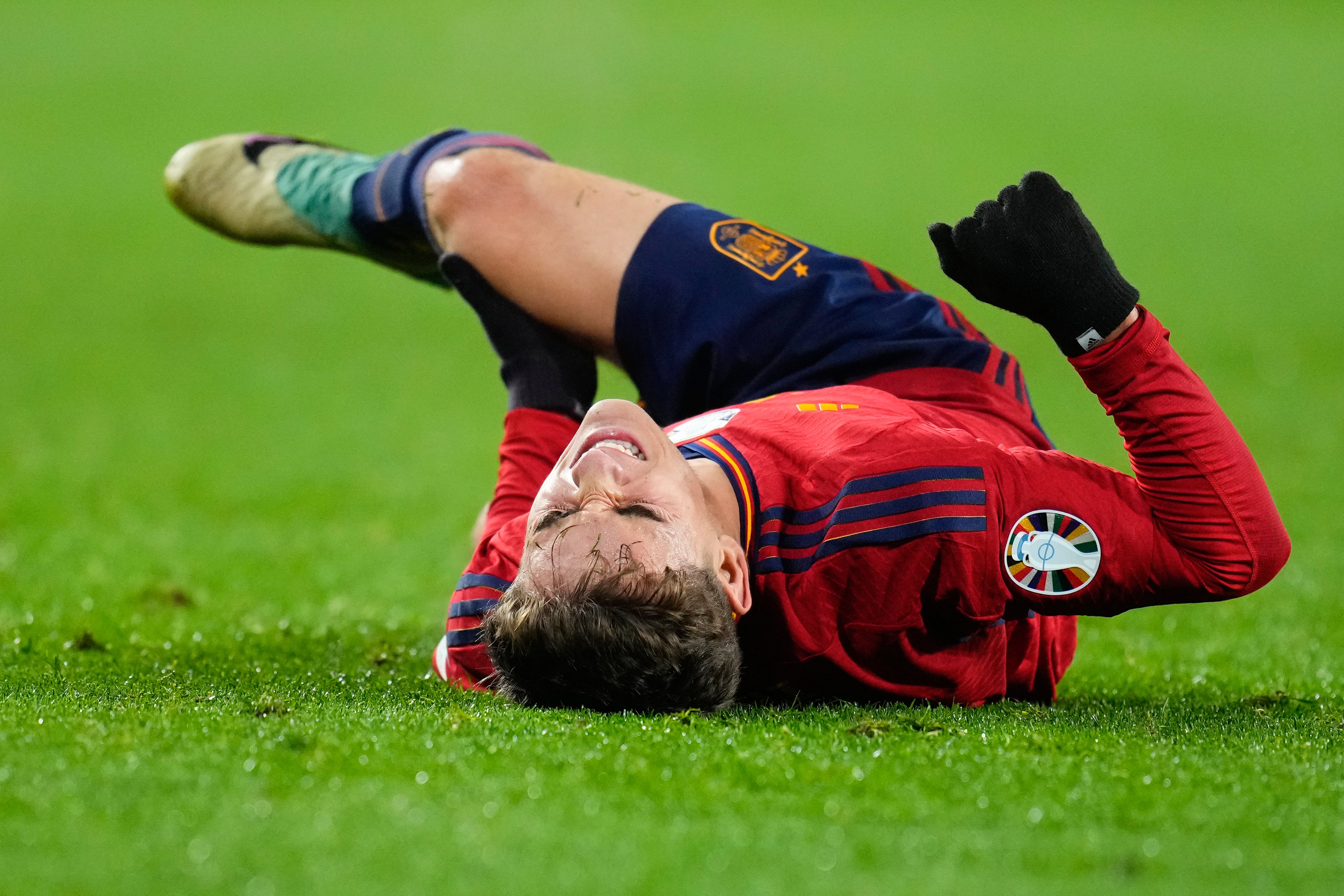 Gavi suffered a torn anterior cruciate ligament