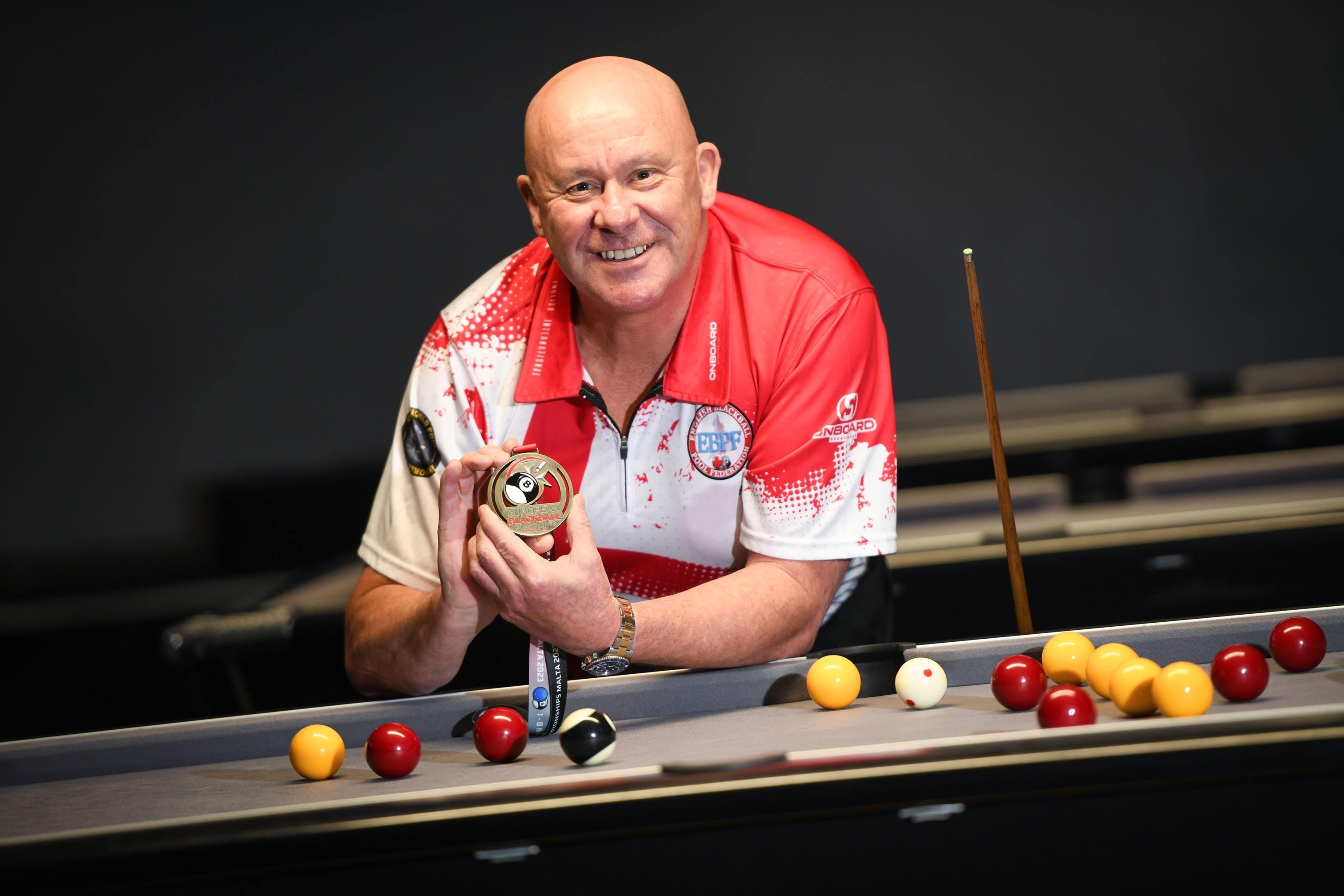 Neil Jones with his bronze medal (National Lottery/PA)