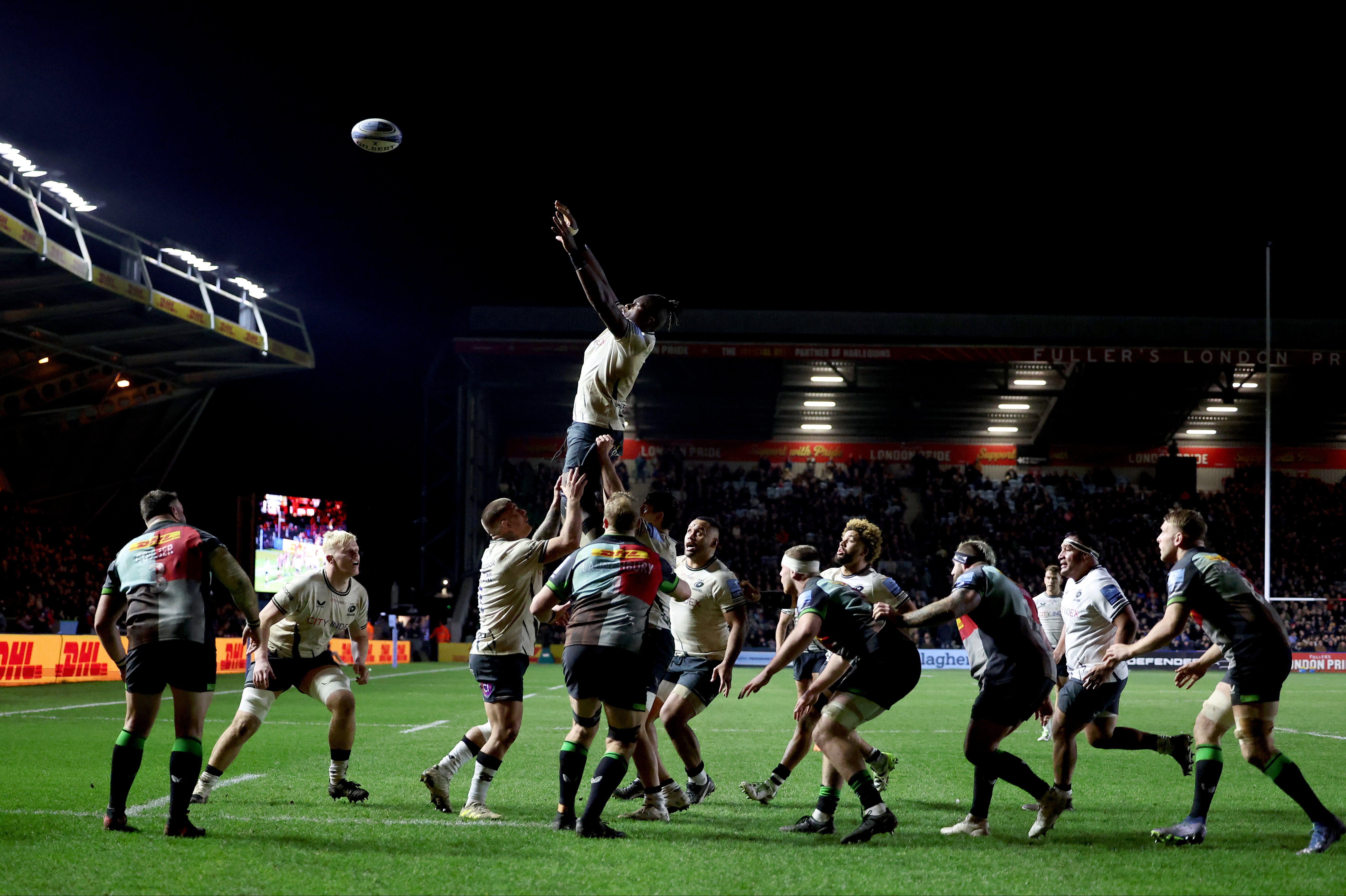 Itoje now calls Saracens’ lineout