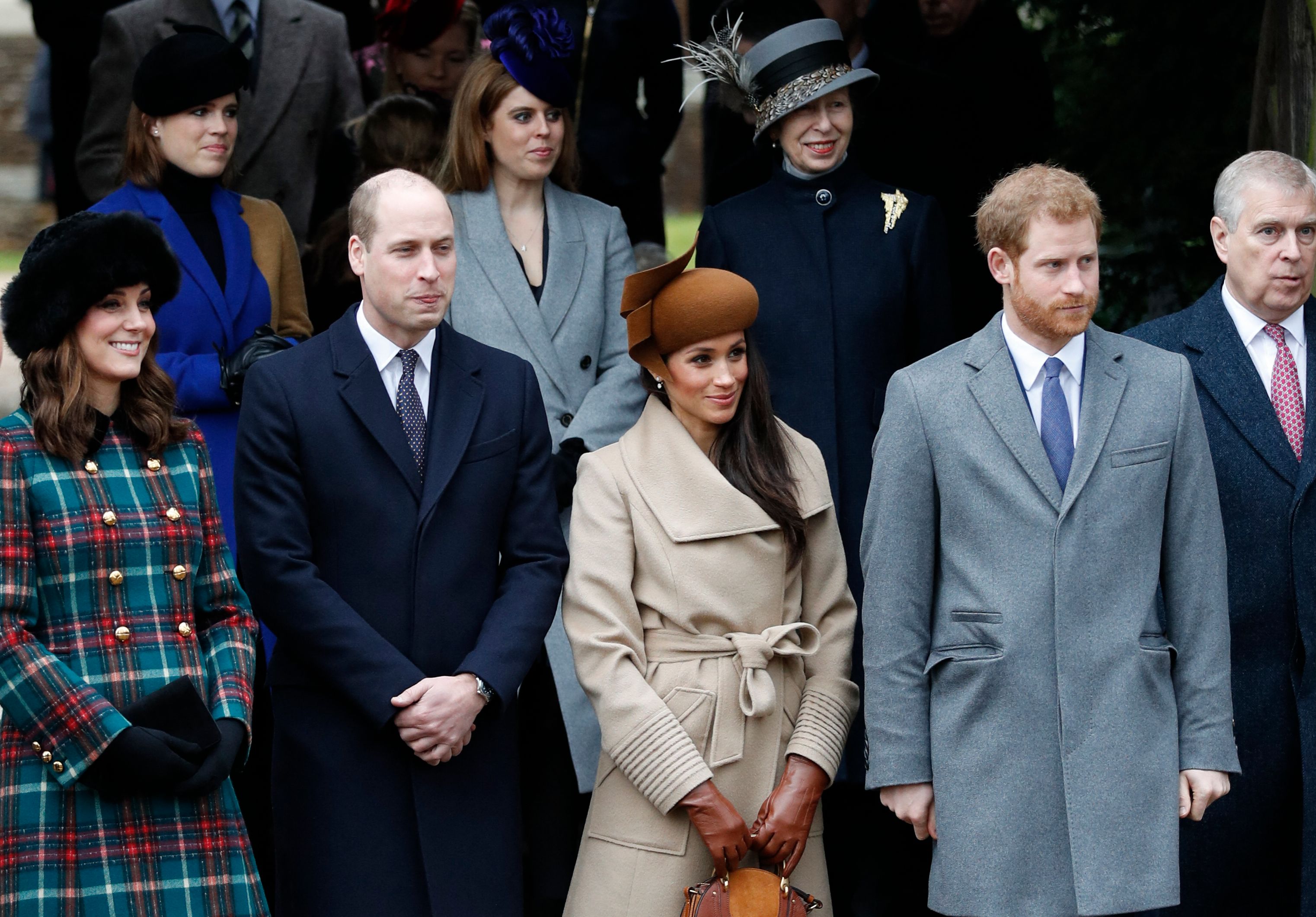 The Fab Four as they were once dubbed on a Christmas walkabout in 2017