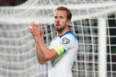 Harry Kane says England can be proud of qualifying campaign despite closing draw