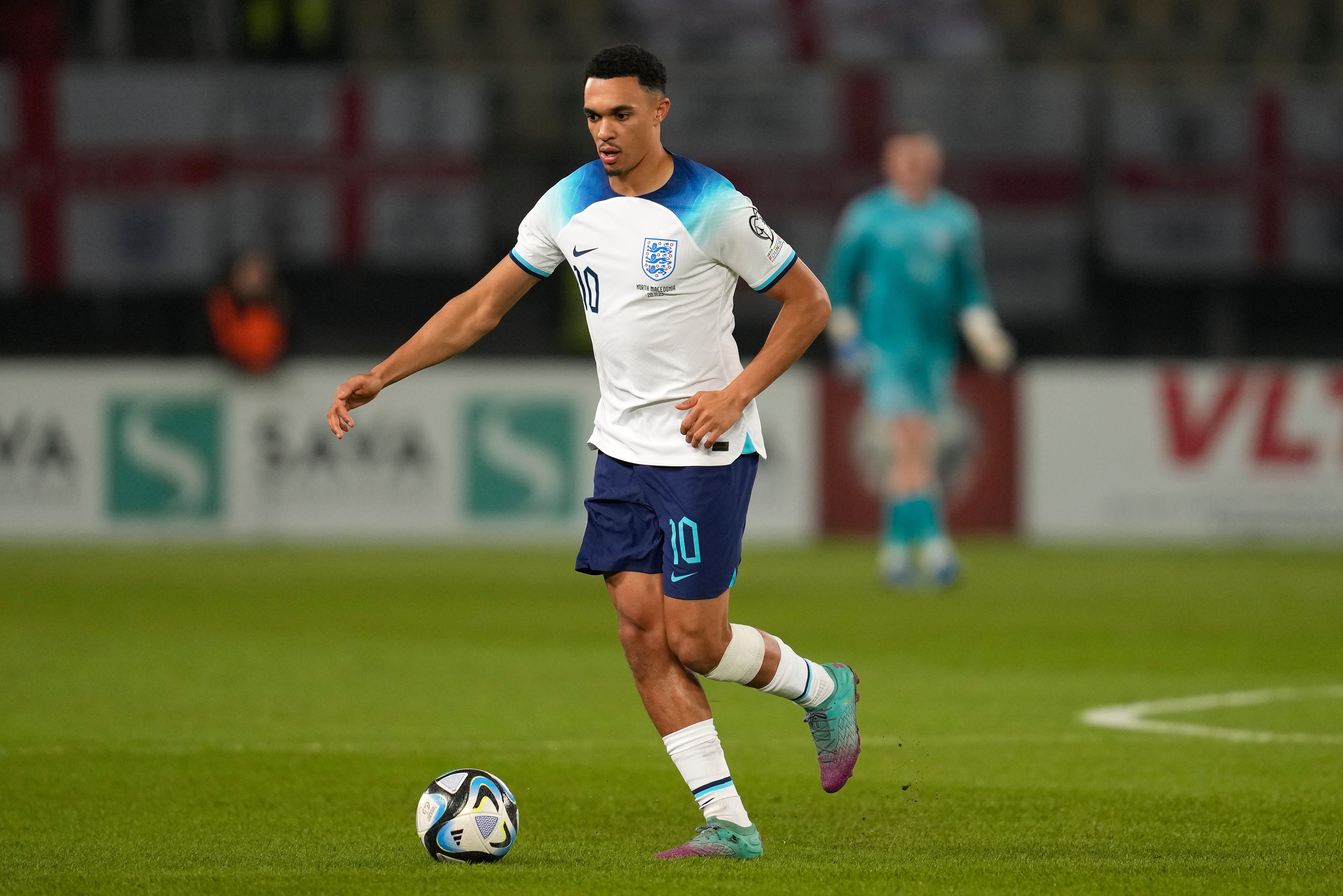 Liverpool’s Trent Alexander-Arnold could provide an added dimension to England’s midfield at Euro 2024