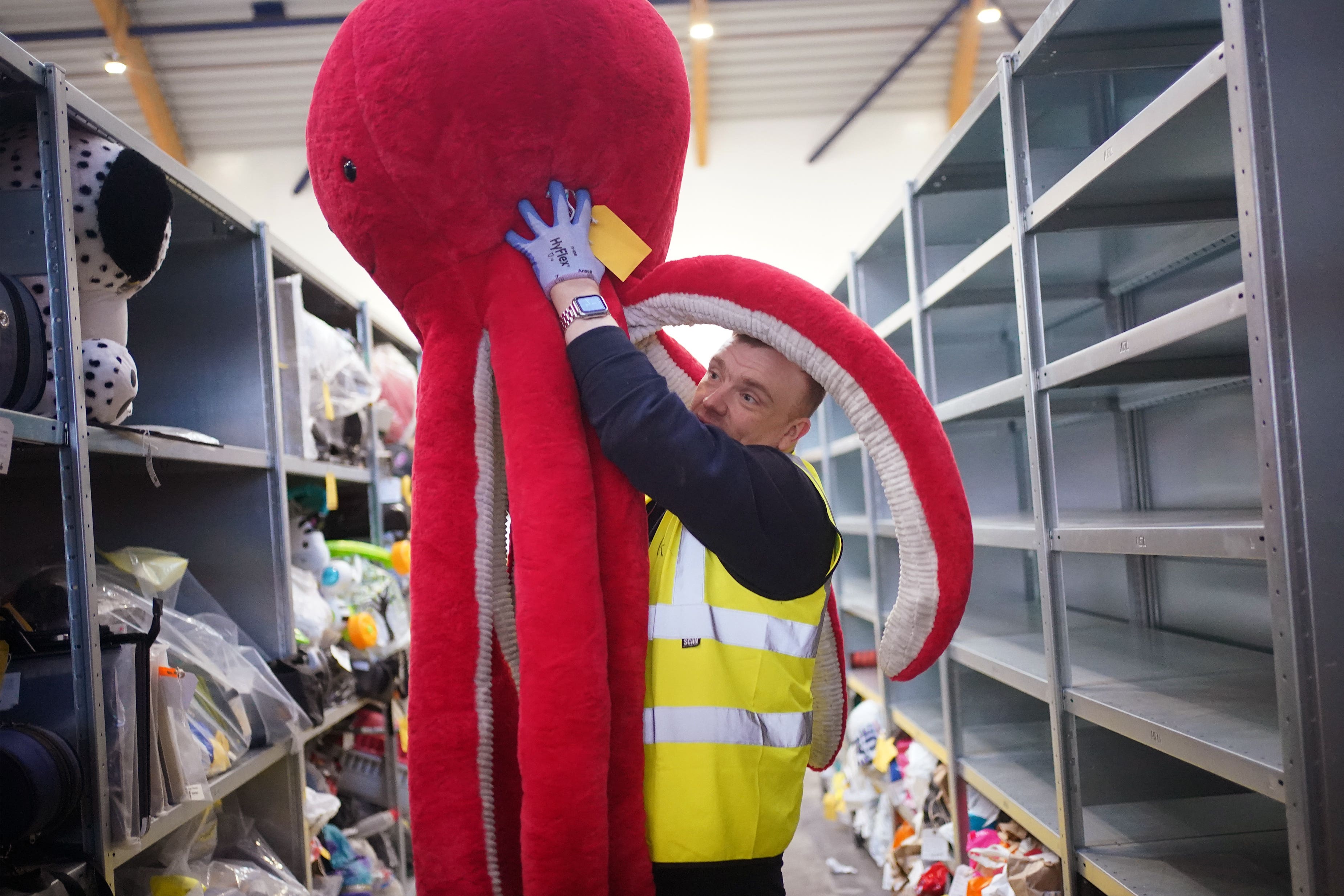 Some unexpected items can turn up on public transport in London