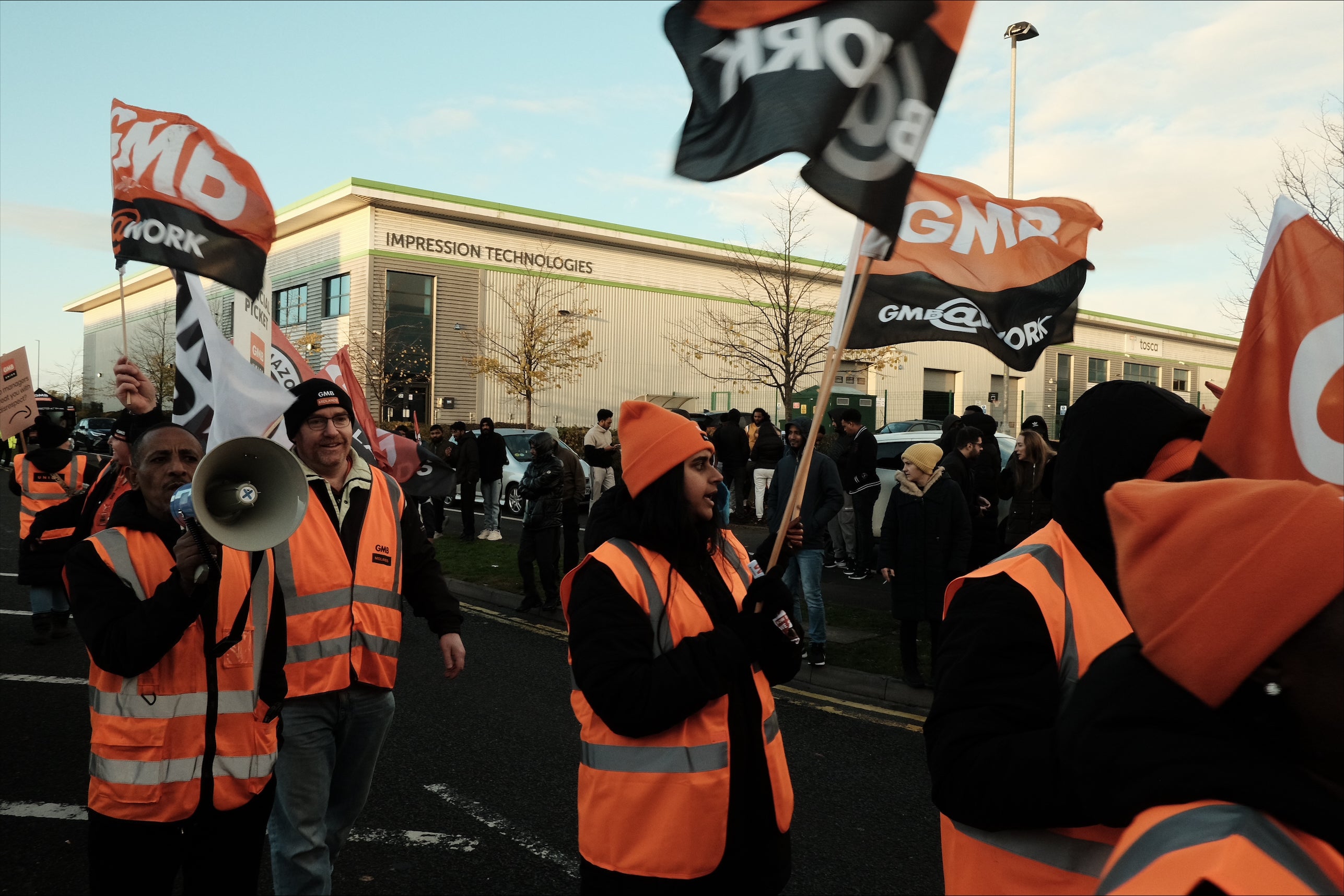 Workers say they want Amazon bosses to respond to calls for better pay and working conditions