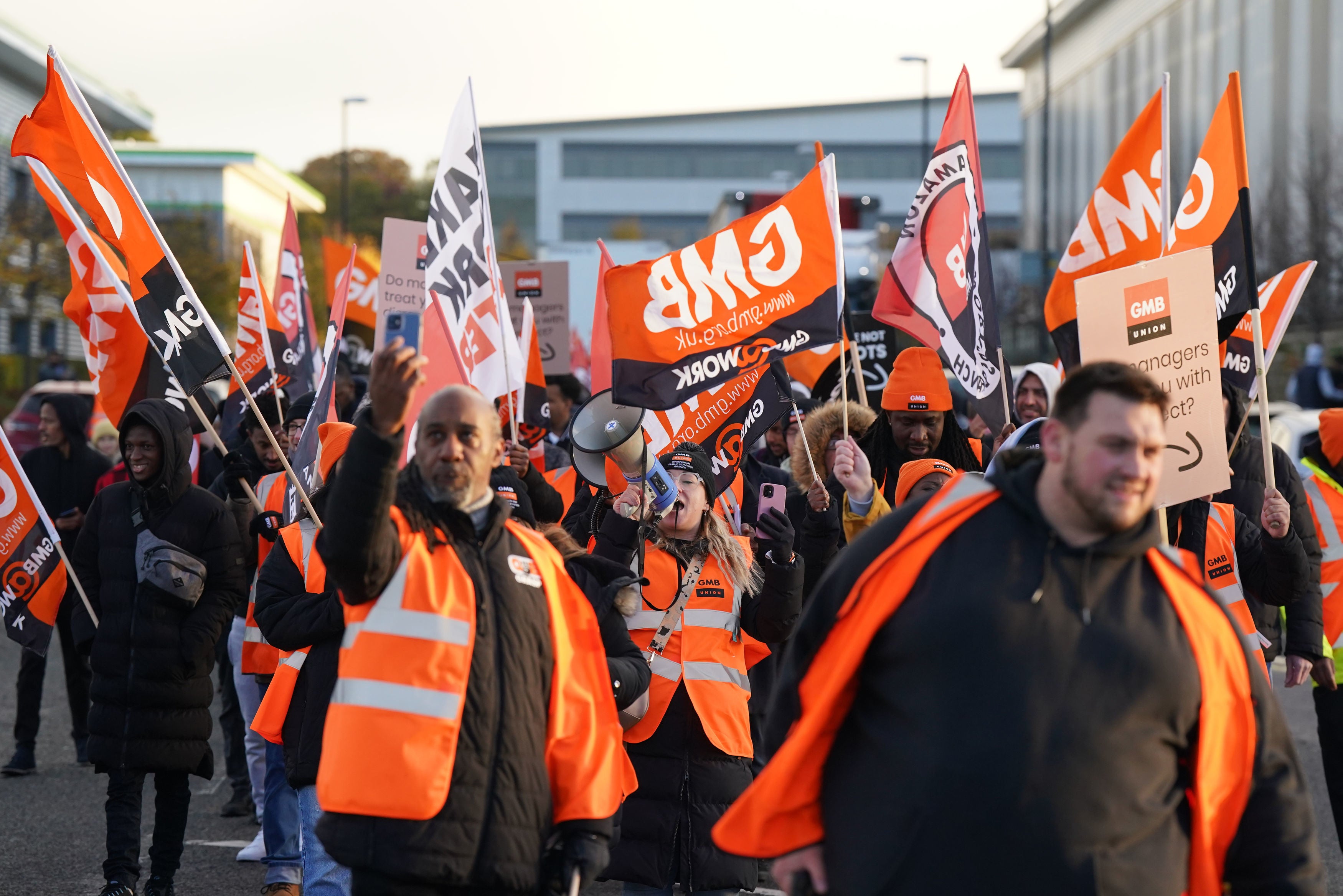 Amazon say the strike will not affect customers