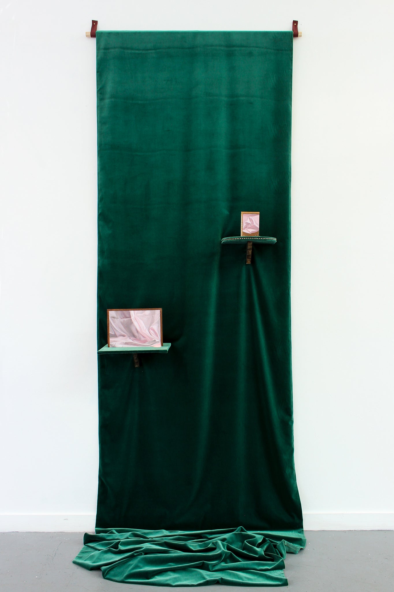 ‘Strange Desire Green Velvet Installation’