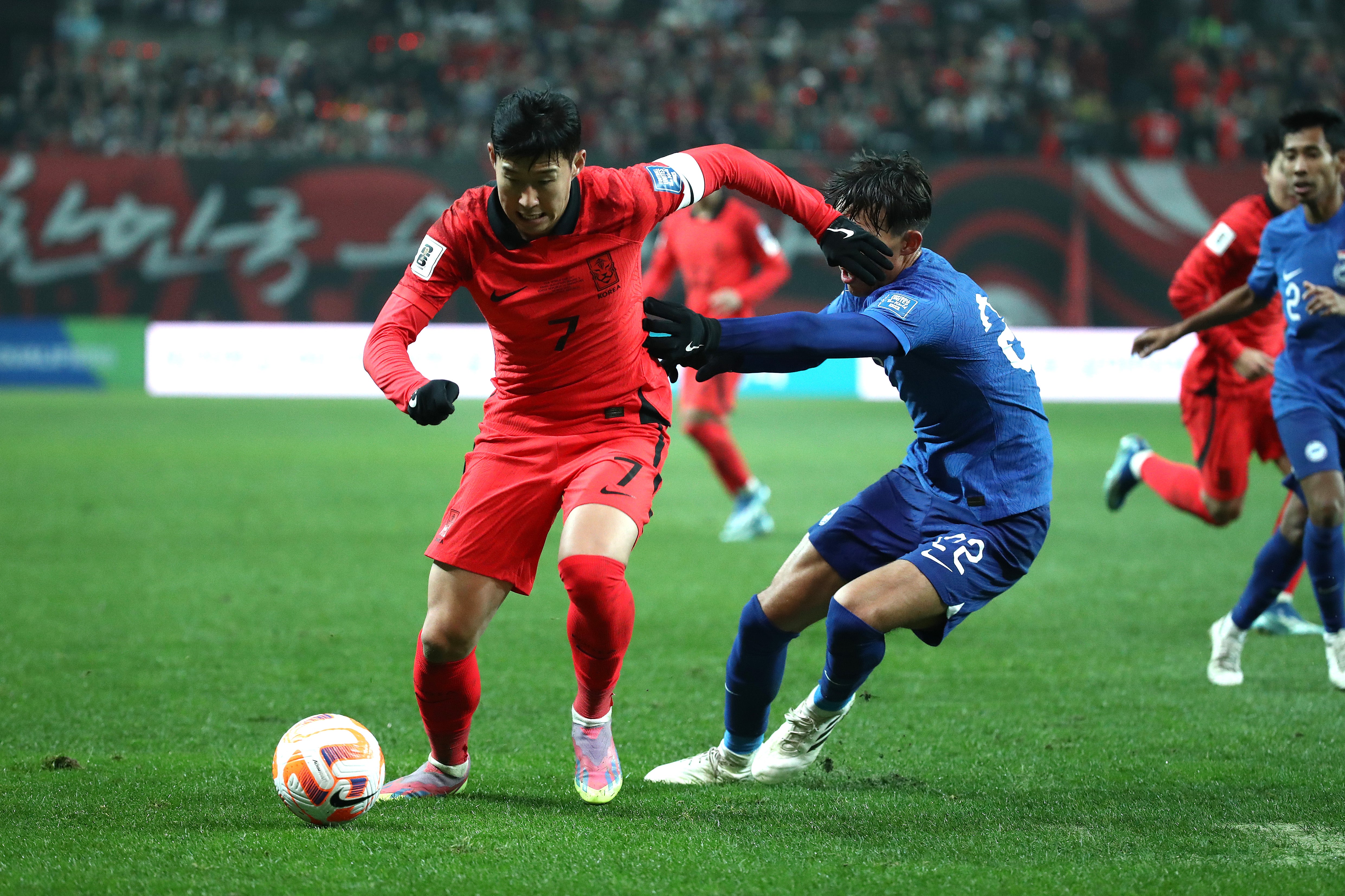 South Korea are pushing for a place in the World Cup 2026