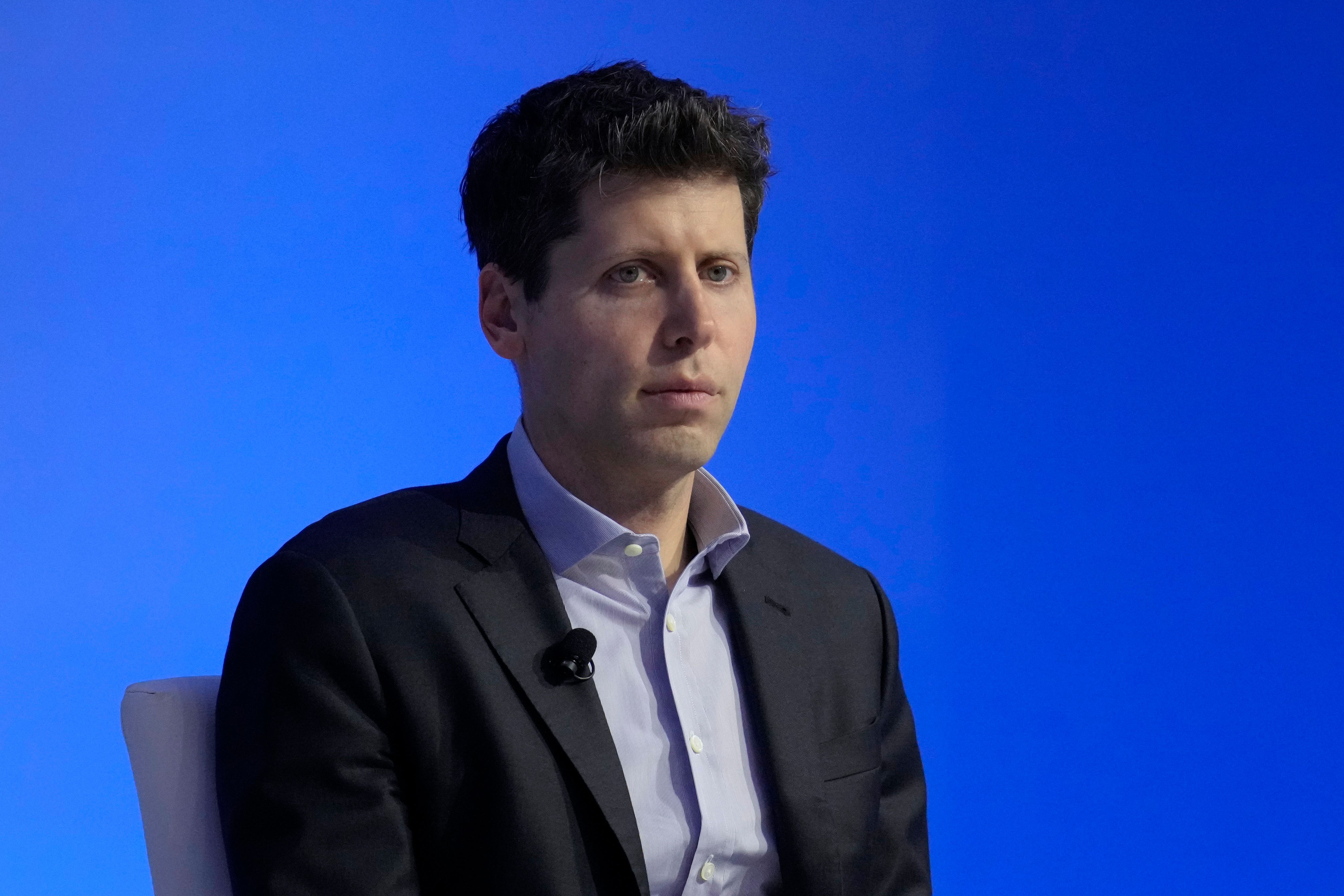 OpenAI chief executive Sam Altman (Eric Risberg/AP)